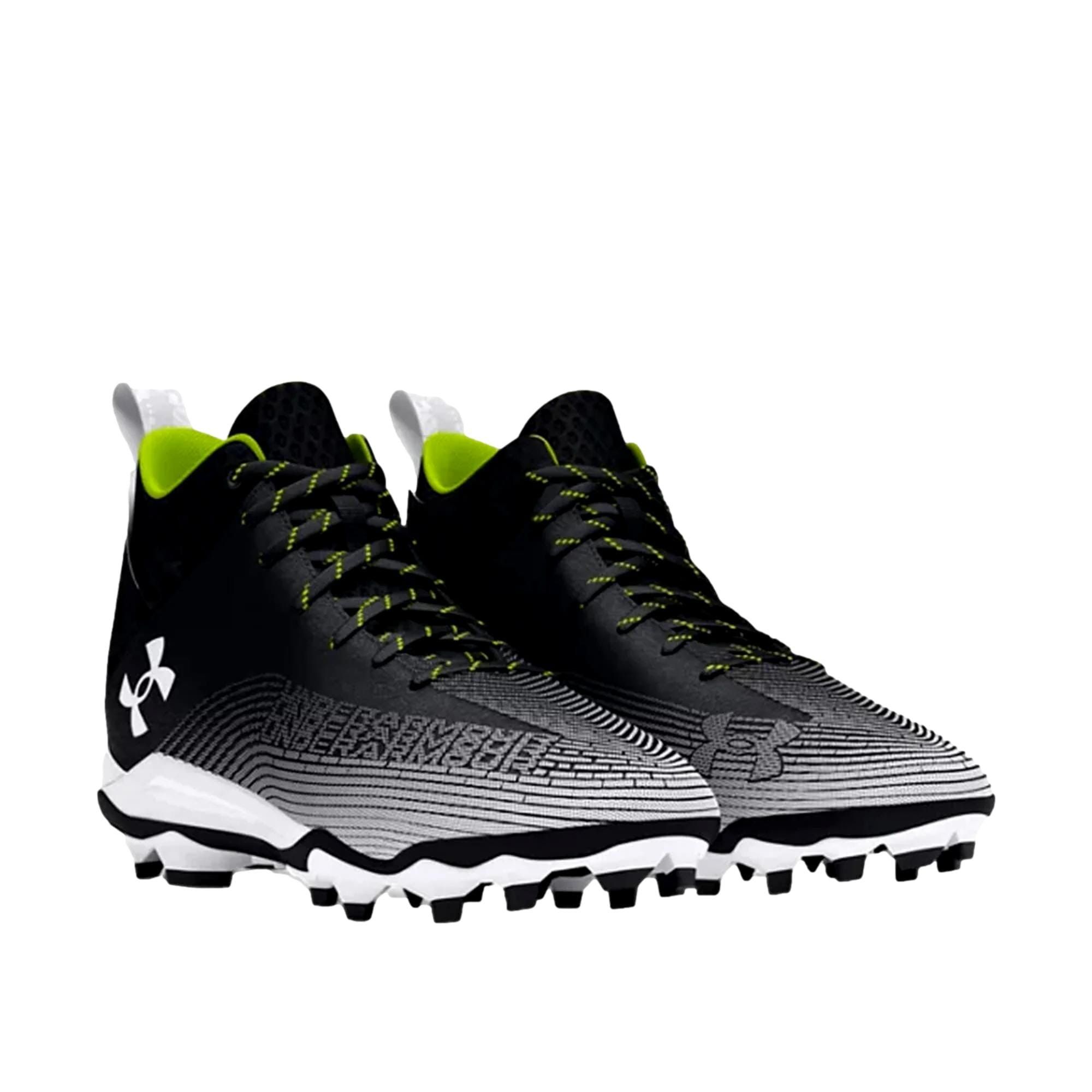 Under Armour Hammer 2.0 MC Black / White 3027306-001 Size US 8.5 / EU 41-42 - 3 Thumbnail