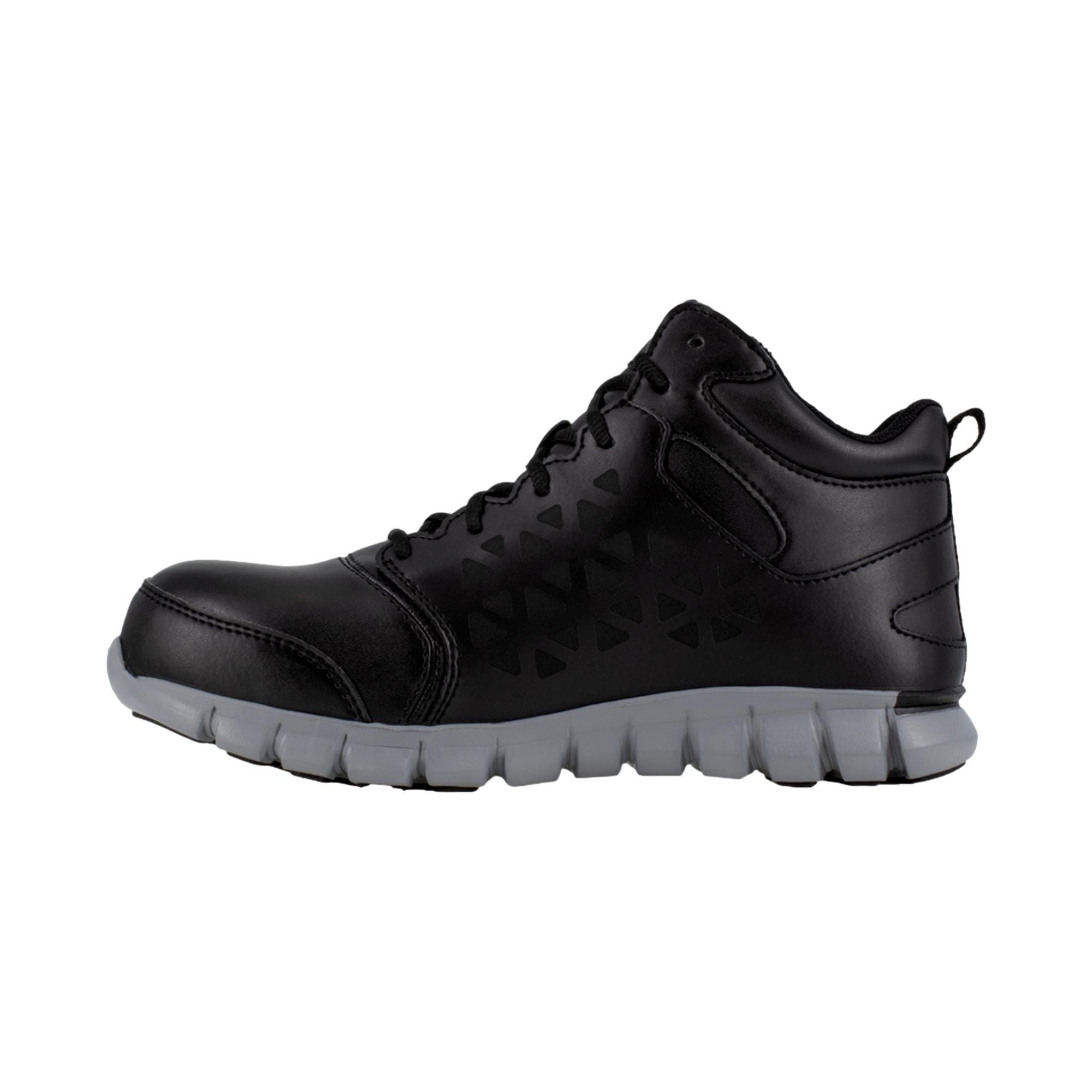 Reebok Sublite Cushion Work Midcut Comp Toe Black/Grey RB414 Size US 8.5 / EU 41-42 - 2 Thumbnail
