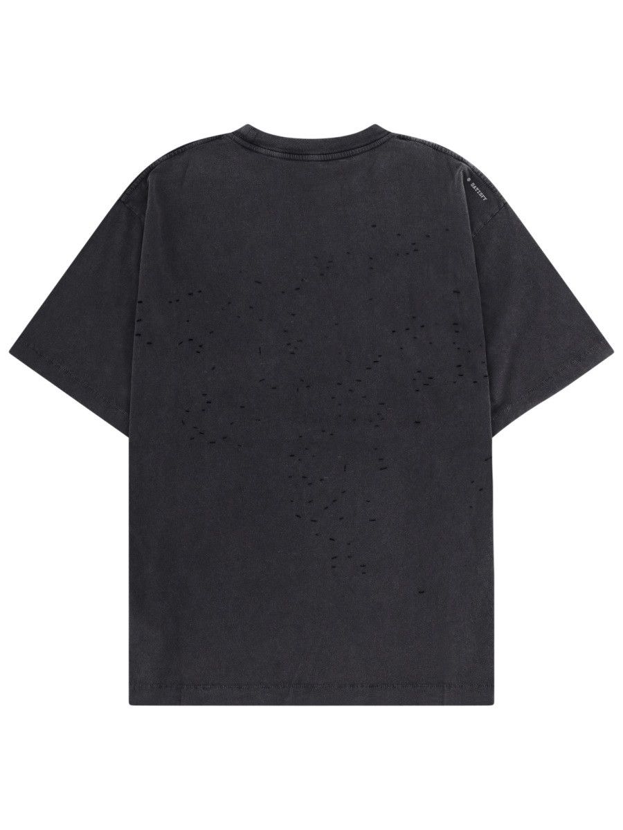 Satisfy SATISFY T-SHIRT CON LOGO - BLACK Size US M / EU 48-50 / 2 - 2 Thumbnail
