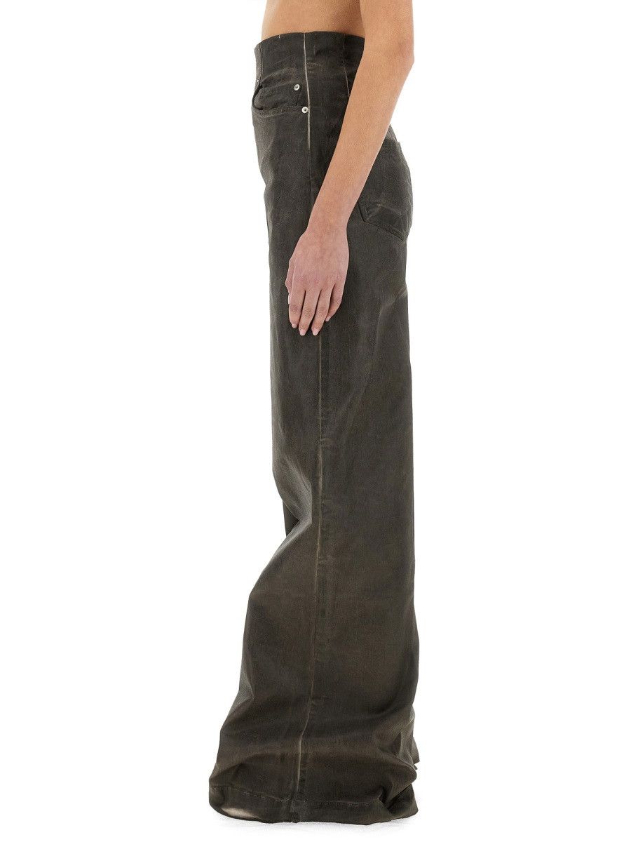 Rick Owens Drkshdw RICK OWENS DRKSHDW "DIRT COOPER" DENIM PANTS - GREY Size 28" / US 6 / IT 42 - 4 Thumbnail