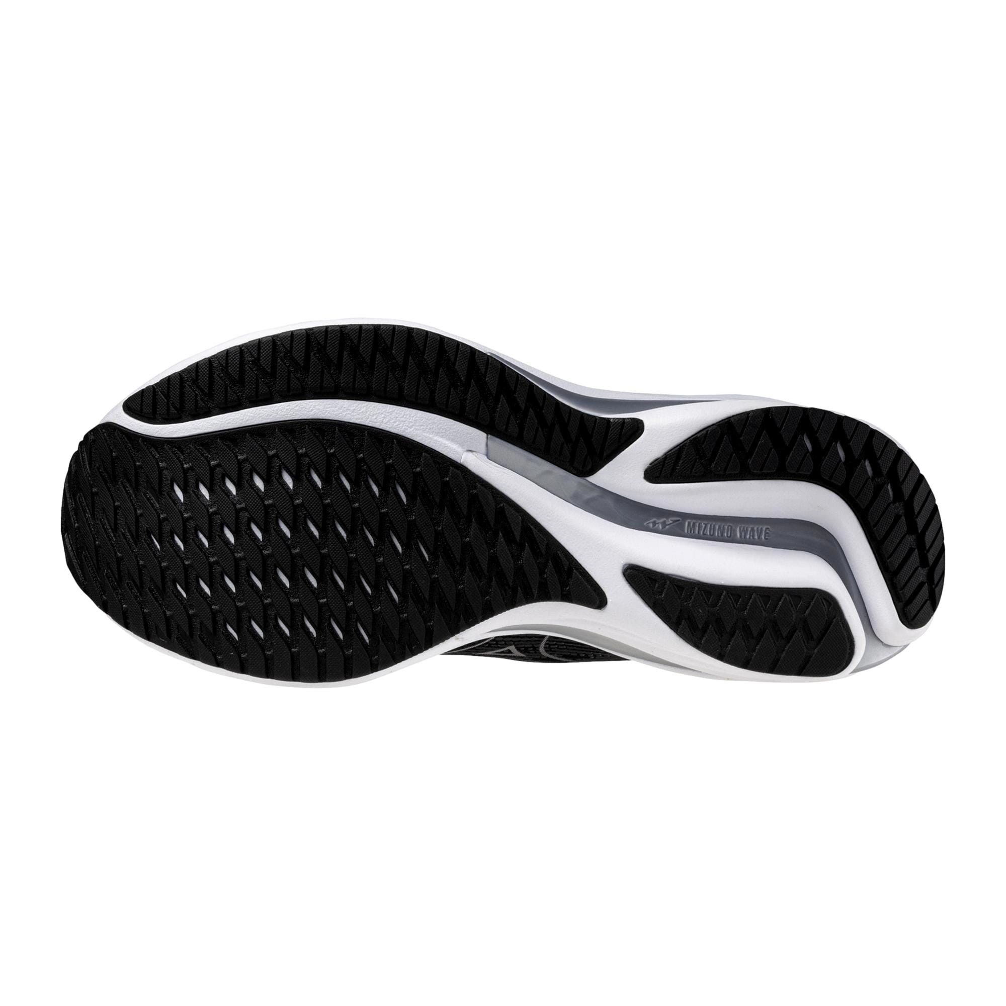 Mizuno Wave Rider 28 Black / Silver 411456.9073 Size US 9 / EU 42 - 4 Thumbnail