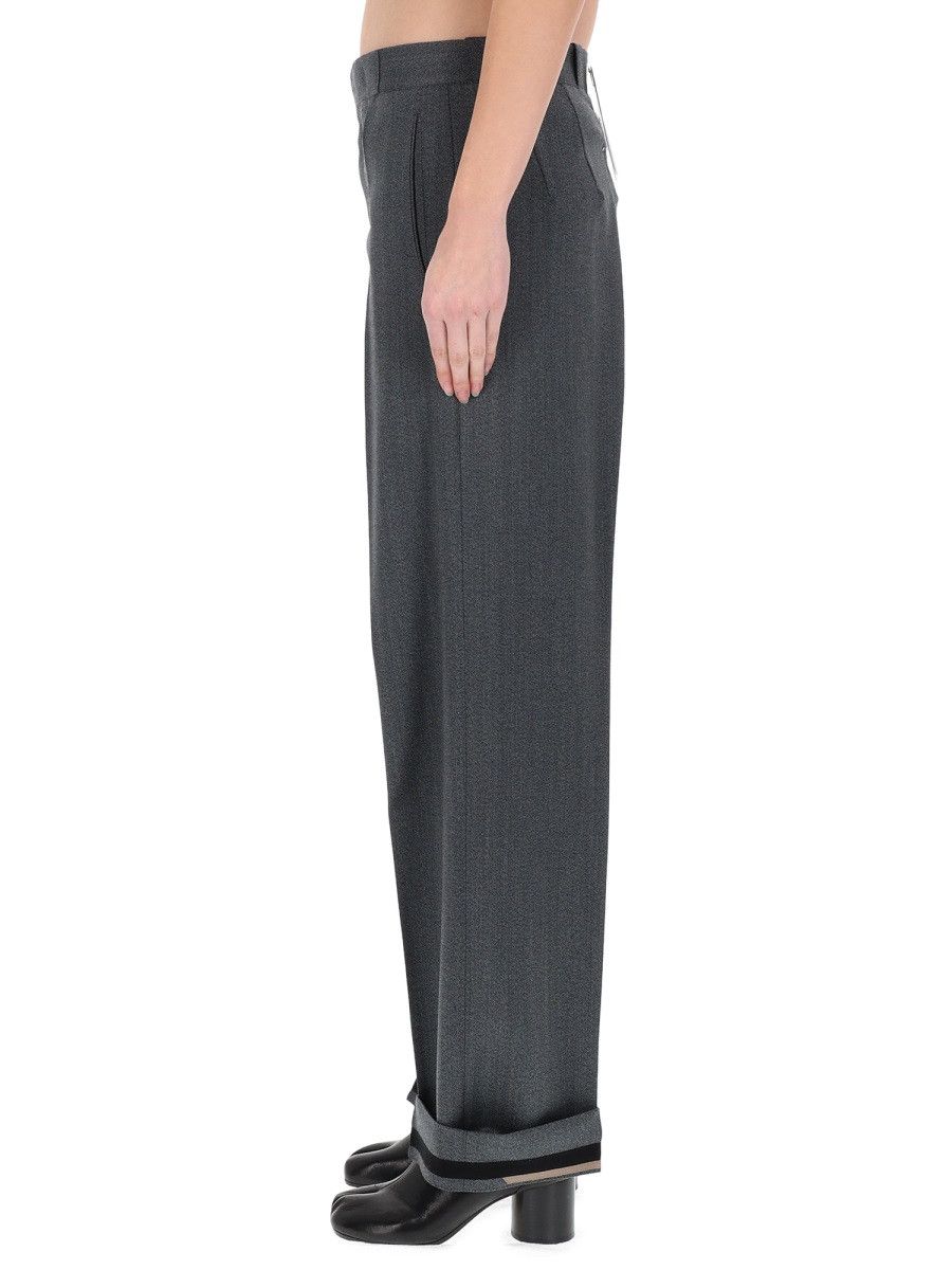Maison Margiela MAISON MARGIELA TAILORED PANTS - GREY (IT 40) Size 40" / US 18 - 3 Thumbnail