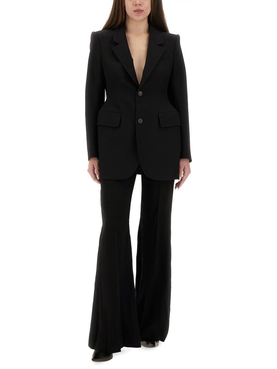 Balenciaga BALENCIAGA "HOURGLASS" JACKET - BLACK (FR 38) Size S / US 4 / IT 40 - 2 Thumbnail