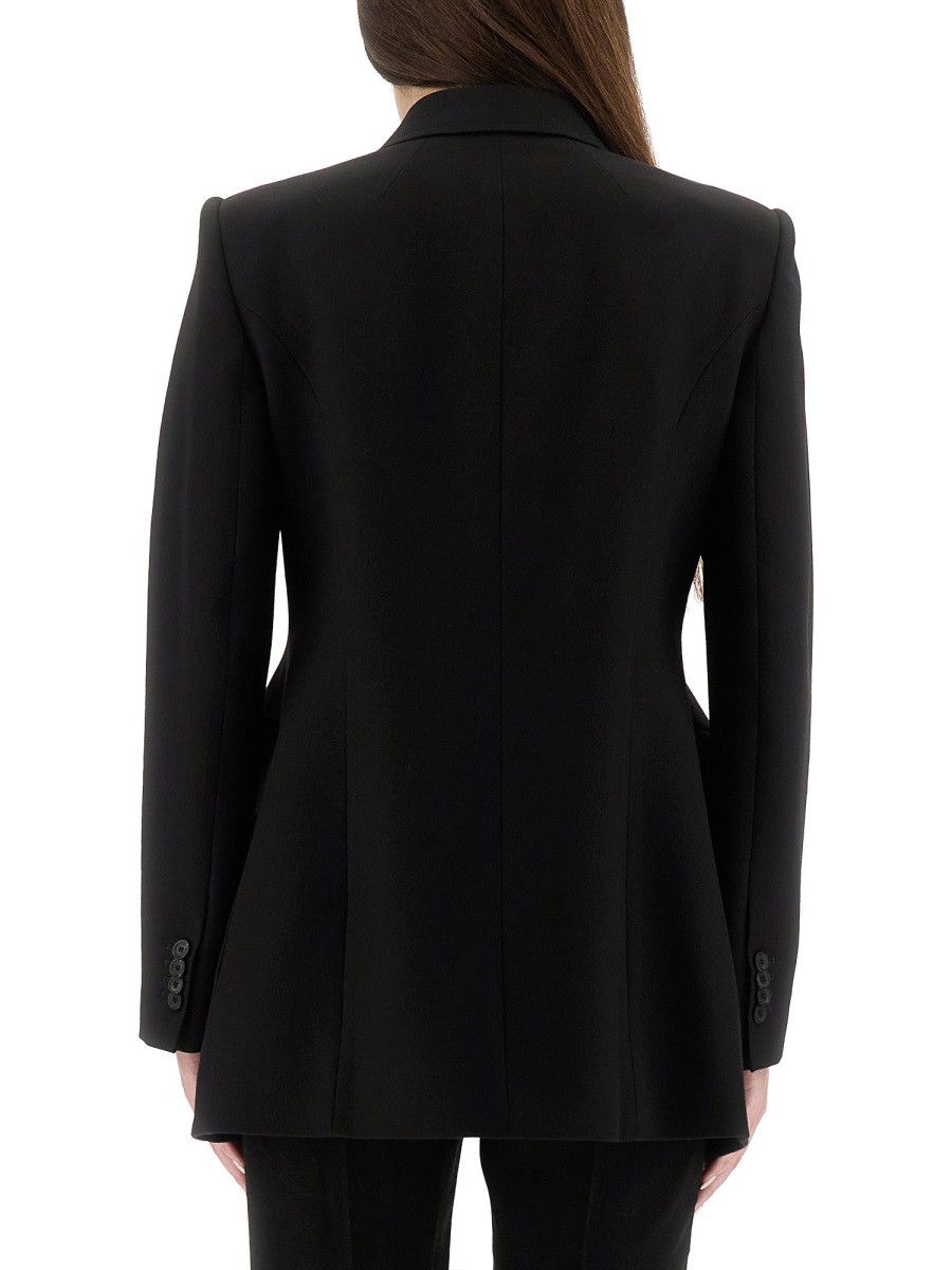 Balenciaga BALENCIAGA "HOURGLASS" JACKET - BLACK (FR 38) Size S / US 4 / IT 40 - 5 Thumbnail
