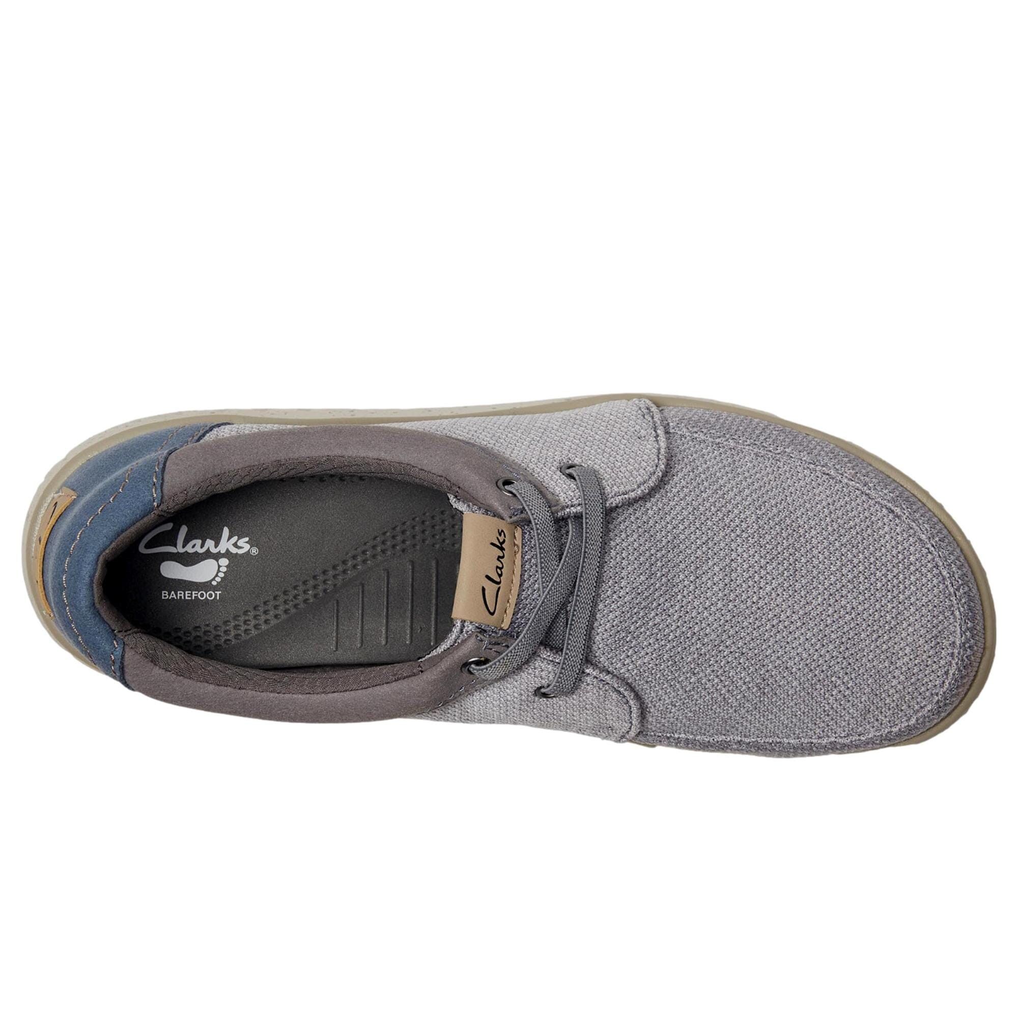 Clarks RelaxLite Lace Light Grey Textile 26181995 Size US 9 / EU 42 - 2 Thumbnail