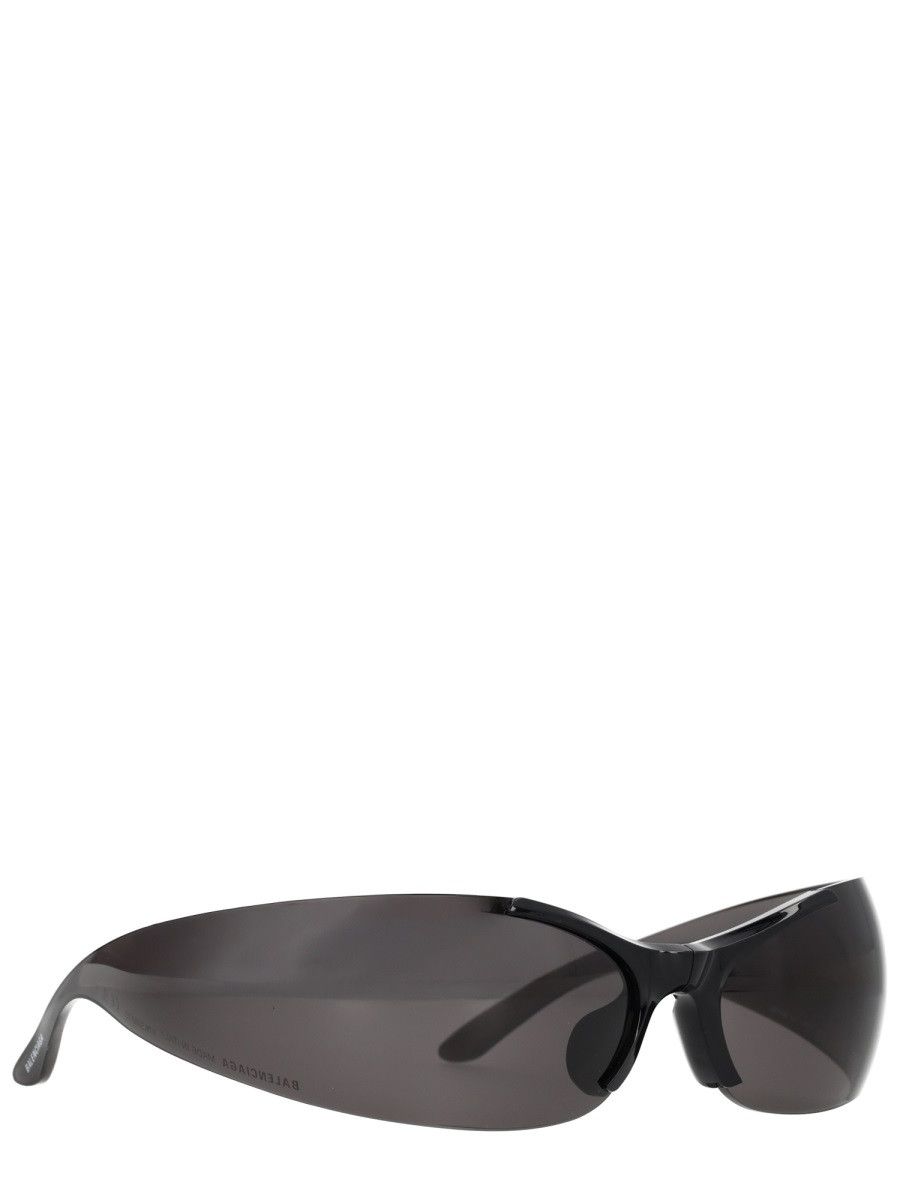 Balenciaga BALENCIAGA "AFTERHOUR OVAL" SUNGLASSES - BLACK Size ONE SIZE - 2 Thumbnail