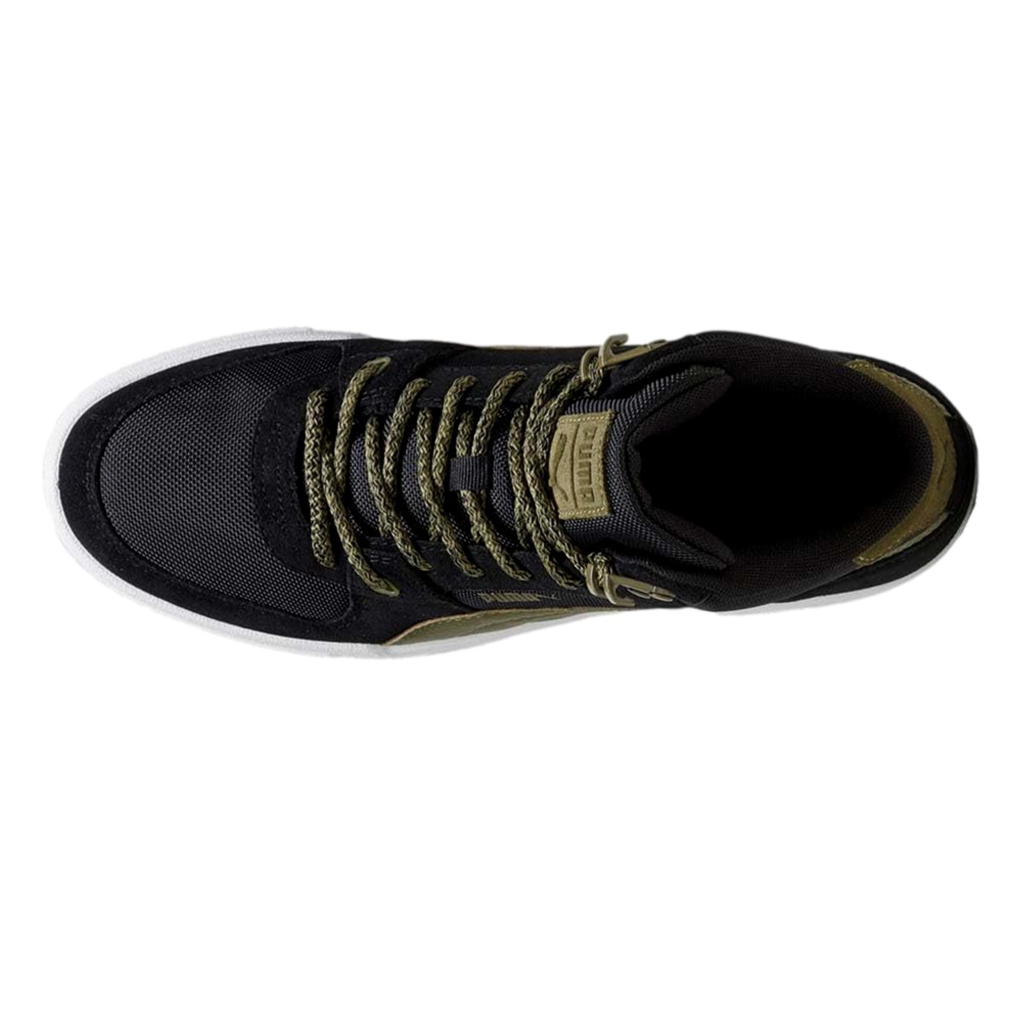 Puma California Pro Mid Trail Black / Olive 393278-01 Size US 9 / EU 42 - 3 Thumbnail