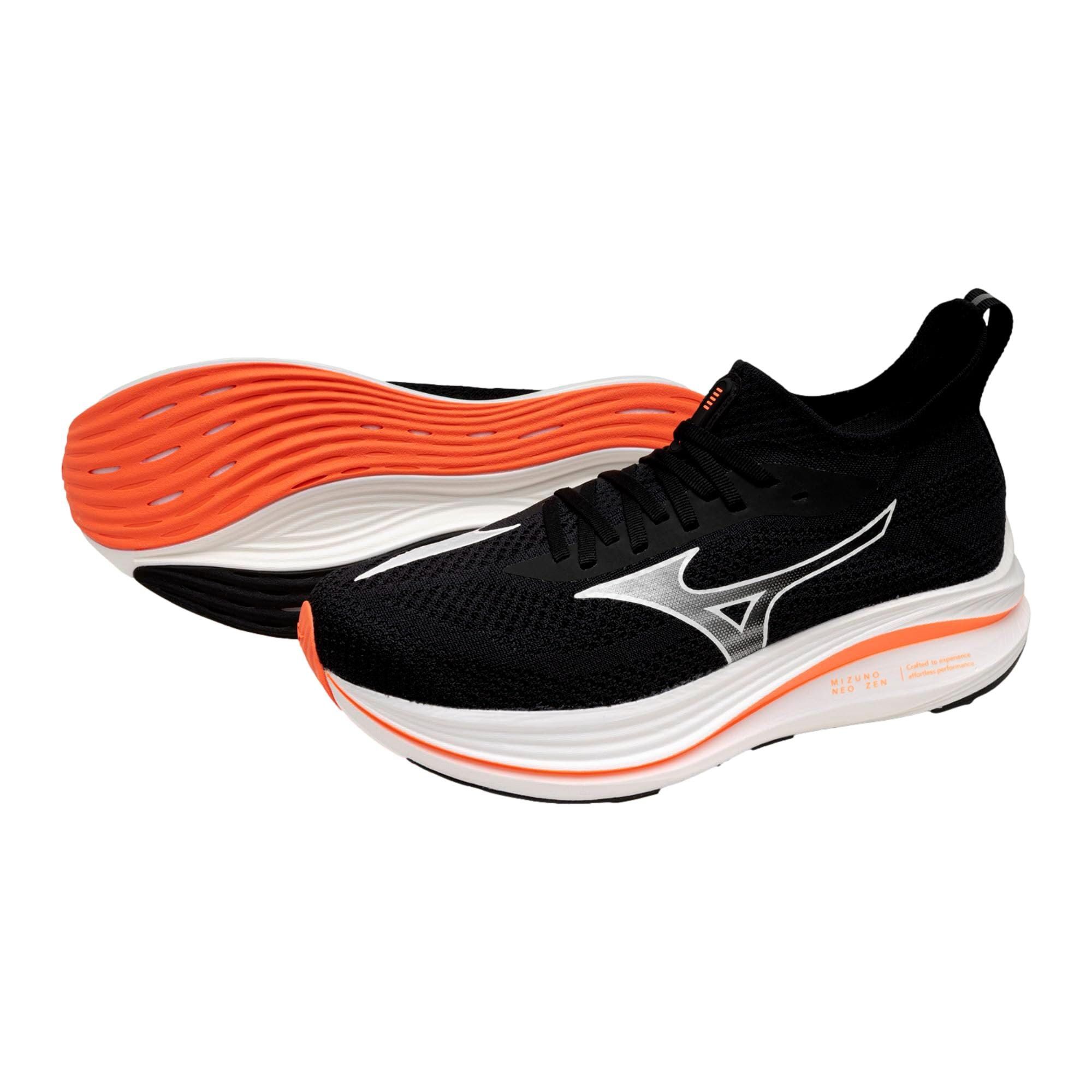 Mizuno Neo Zen Black / White - Fiery Coral 2 J1GC258603 Size US 9.5 / EU 42-43 - 3 Thumbnail