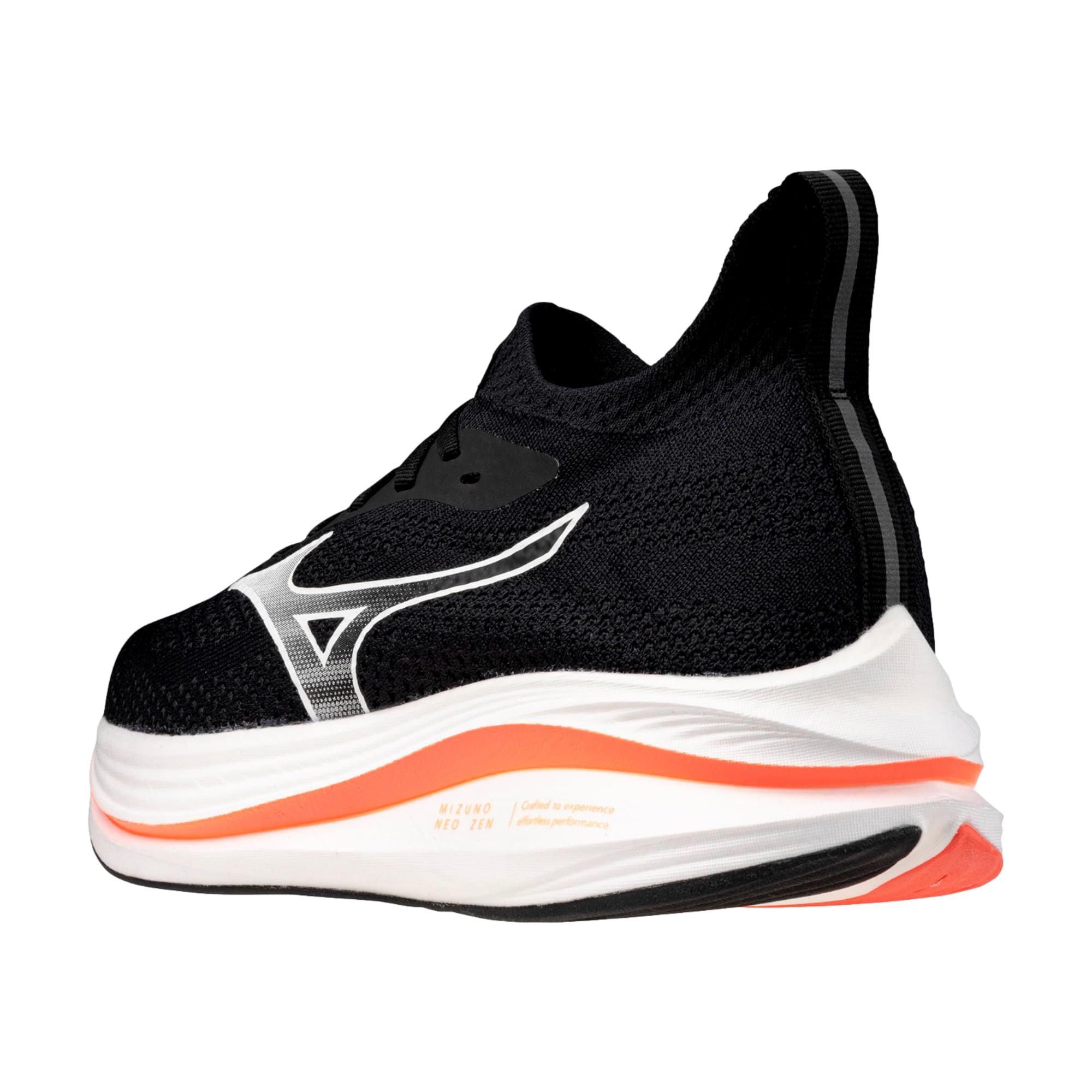 Mizuno Neo Zen Black / White - Fiery Coral 2 J1GC258603 Size US 9.5 / EU 42-43 - 4 Thumbnail