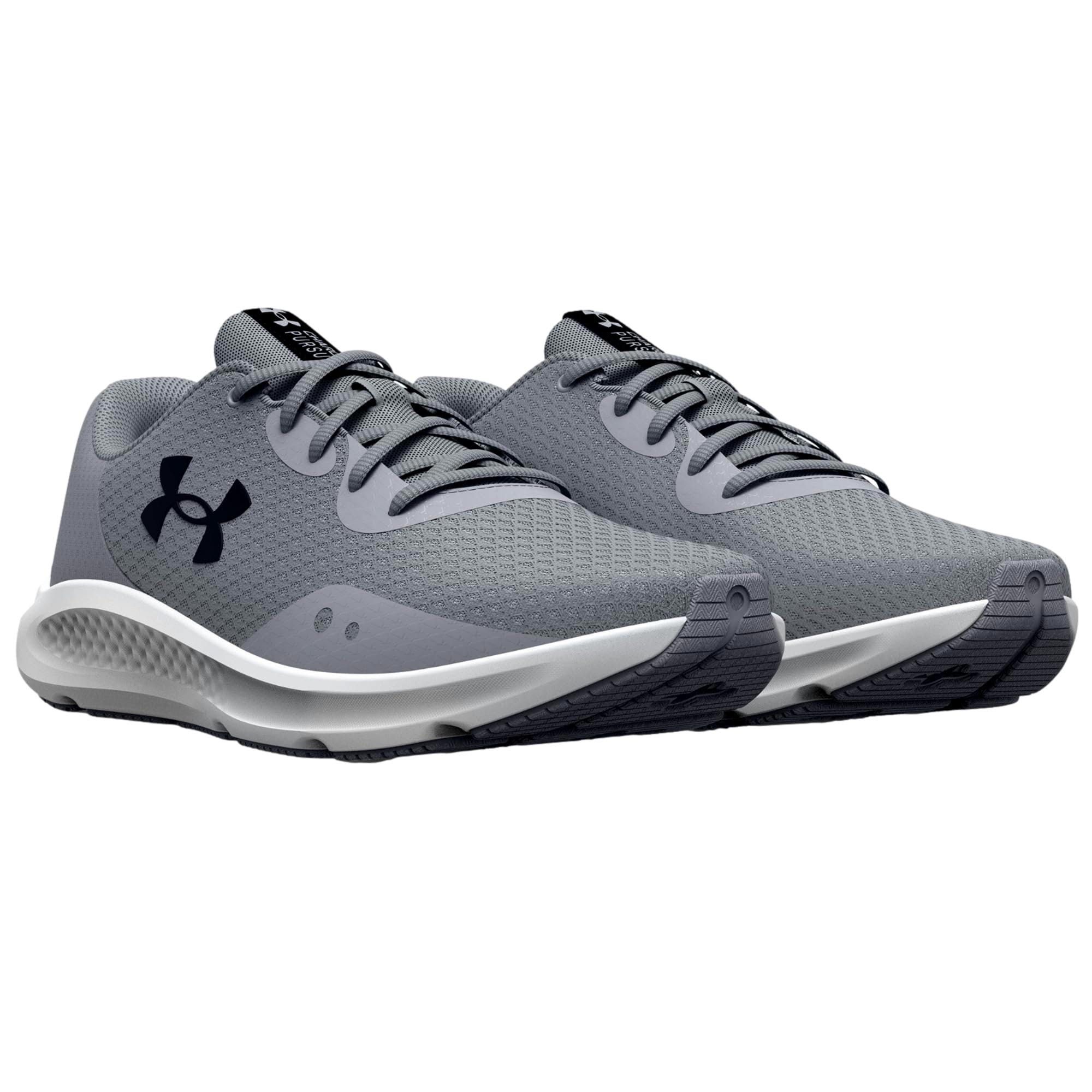 Under Armour Charged Pursuit 3 Grey / Grey 3024878-104 Size US 9.5 / EU 42-43 - 3 Thumbnail