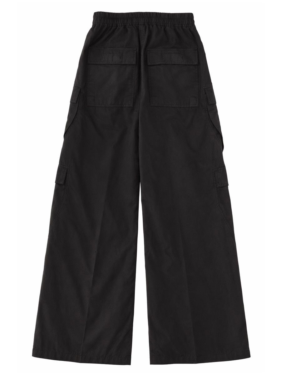Rick Owens Drkshdw RICK OWENS DRKSHDW PANTALONE CARGO "JUMBO BELAS" - BLACK Size US 32 / EU 48 - 3 Thumbnail