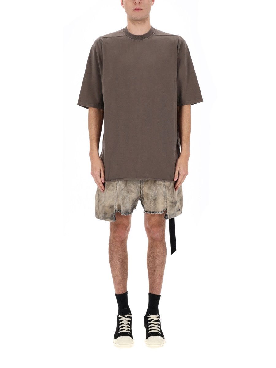 Rick Owens Drkshdw RICK OWENS DRKSHDW "JUMBO SS" T-SHIRT - DOVE Size US L / EU 52-54 / 3 - 4 Thumbnail