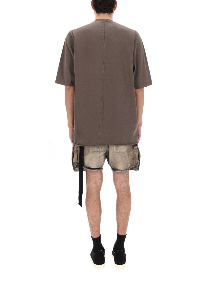 Rick Owens Drkshdw RICK OWENS DRKSHDW "JUMBO SS" T-SHIRT - DOVE Size US L / EU 52-54 / 3 - 5 Thumbnail