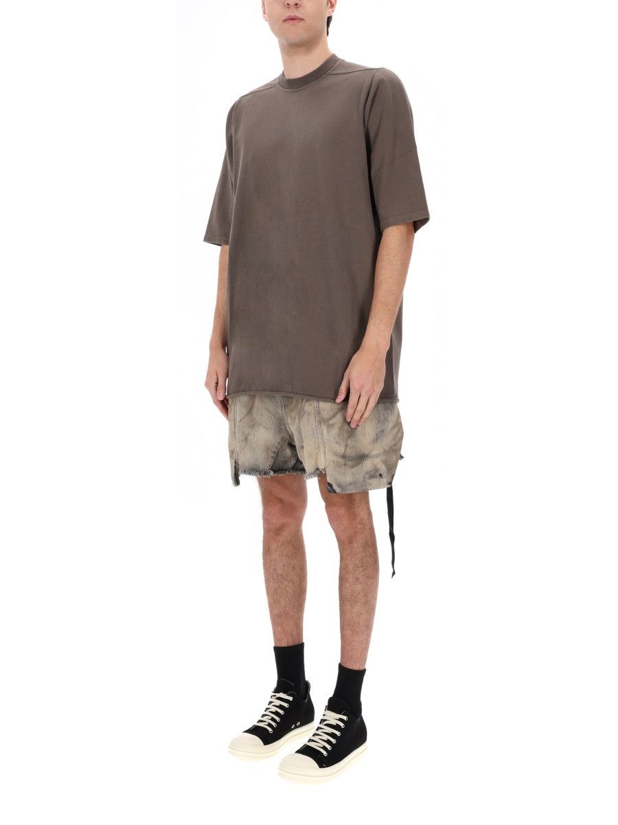 Rick Owens Drkshdw RICK OWENS DRKSHDW "JUMBO SS" T-SHIRT - DOVE Size US S / EU 44-46 / 1 - 2 Thumbnail