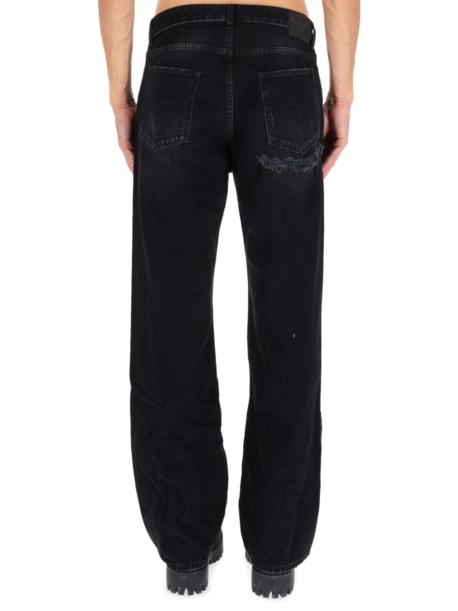 Balenciaga BALENCIAGA DECONSTRUCTED JEANS - BLACK (JEANS 30) Size US 30 / EU 46 - 4 Thumbnail
