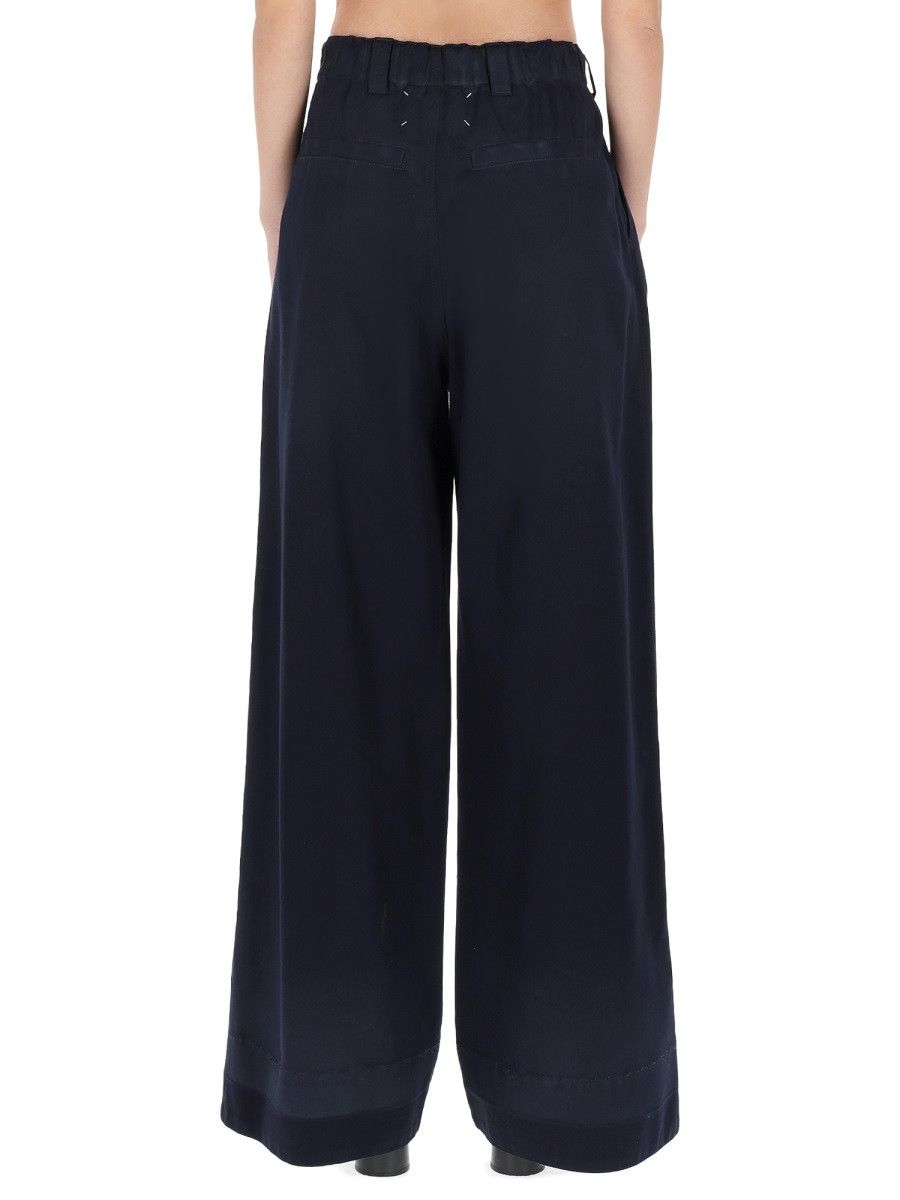 Maison Margiela MAISON MARGIELA CHINO PANTS - BLUE (IT 44) Size 30" / US 8 / IT 44 - 4 Thumbnail