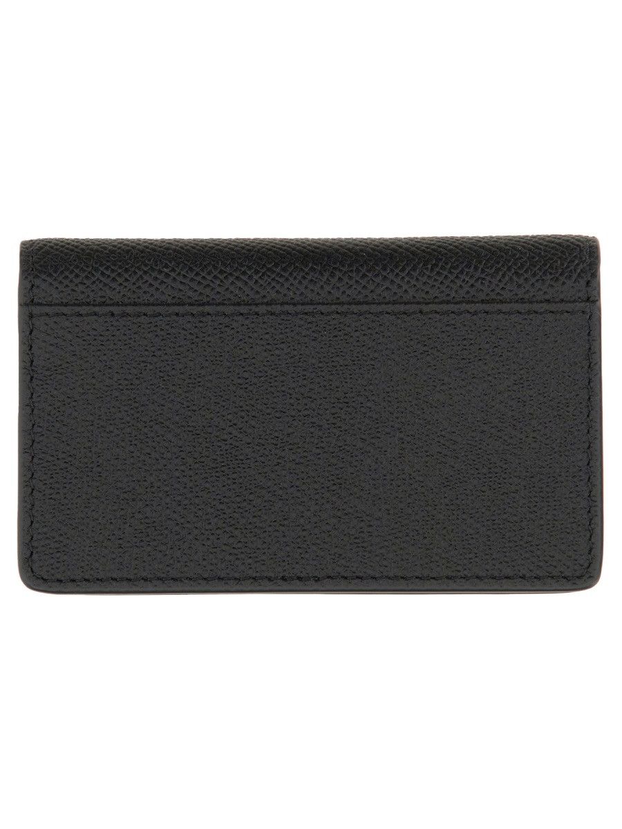 Maison Margiela MAISON MARGIELA PORTACARTE "FOUR STITCHES" - BLACK Size ONE SIZE - 3 Thumbnail