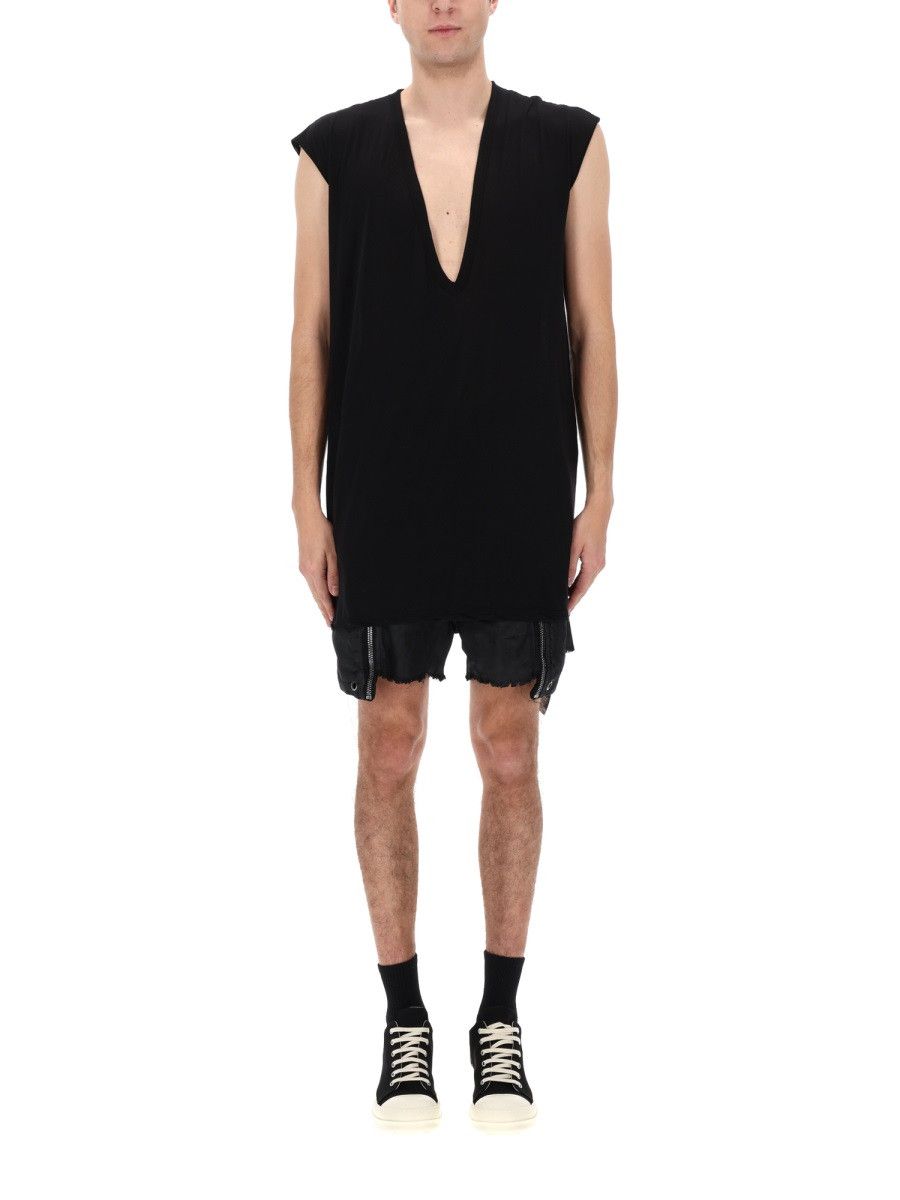 Rick Owens Drkshdw RICK OWENS DRKSHDW T-SHIRT "DYLAN T" - BLACK Size US S / EU 44-46 / 1 - 4 Thumbnail