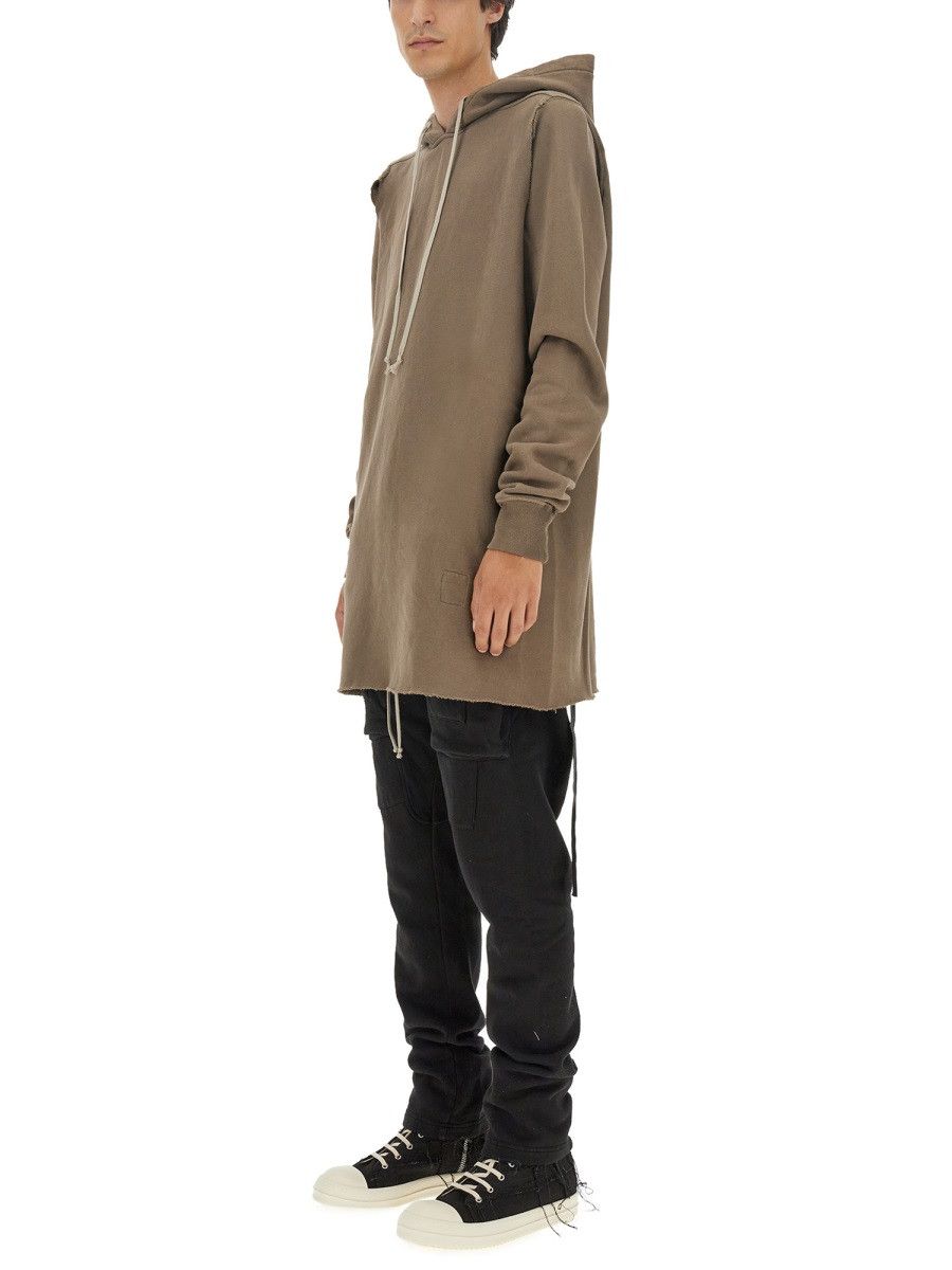 Rick Owens Drkshdw RICK OWENS DRKSHDW HOODIE - BEIGE Size US L / EU 52-54 / 3 - 2 Thumbnail