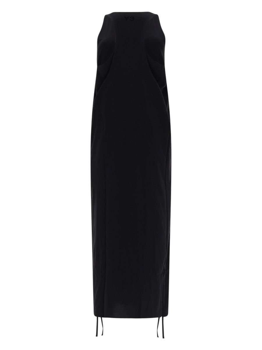 Y-3 Y-3 ABITO MIDI "RACER CINCH" - BLACK Size XS / US 0-2 / IT 36-38 - 2 Thumbnail