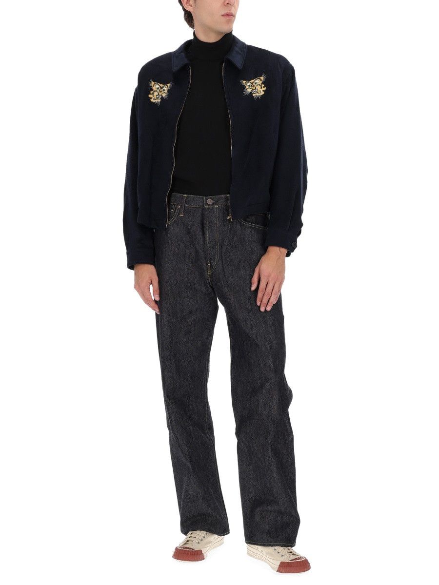 Visvim VISVIM "NORAD BLOUSON" JACKET - BLUE (NUMERIC 2) Size US M / EU 48-50 / 2 - 2 Thumbnail