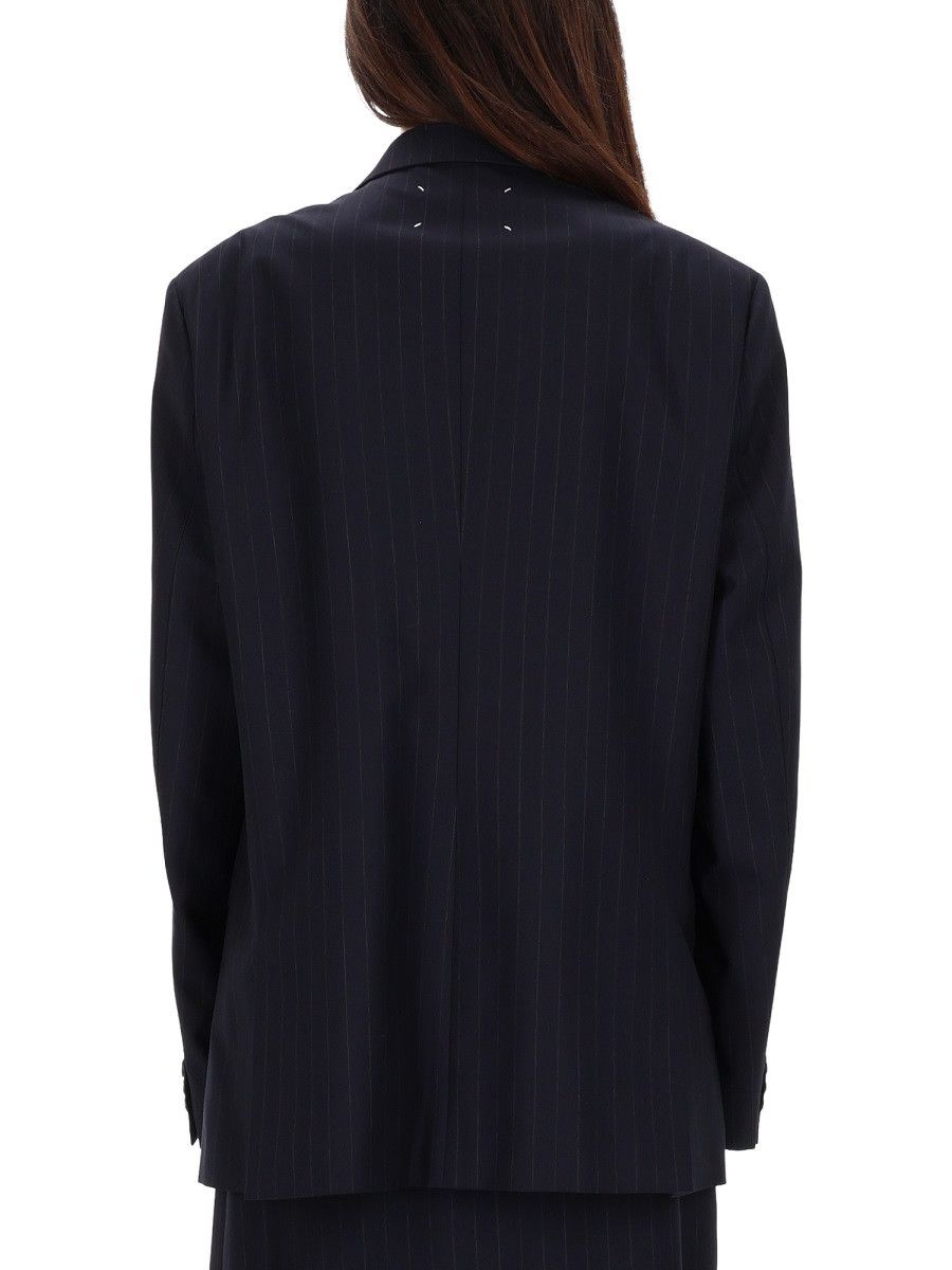 Maison Margiela MAISON MARGIELA WOOL JACKET - BLUE (IT 40) Size S / US 4 / IT 40 - 3 Thumbnail