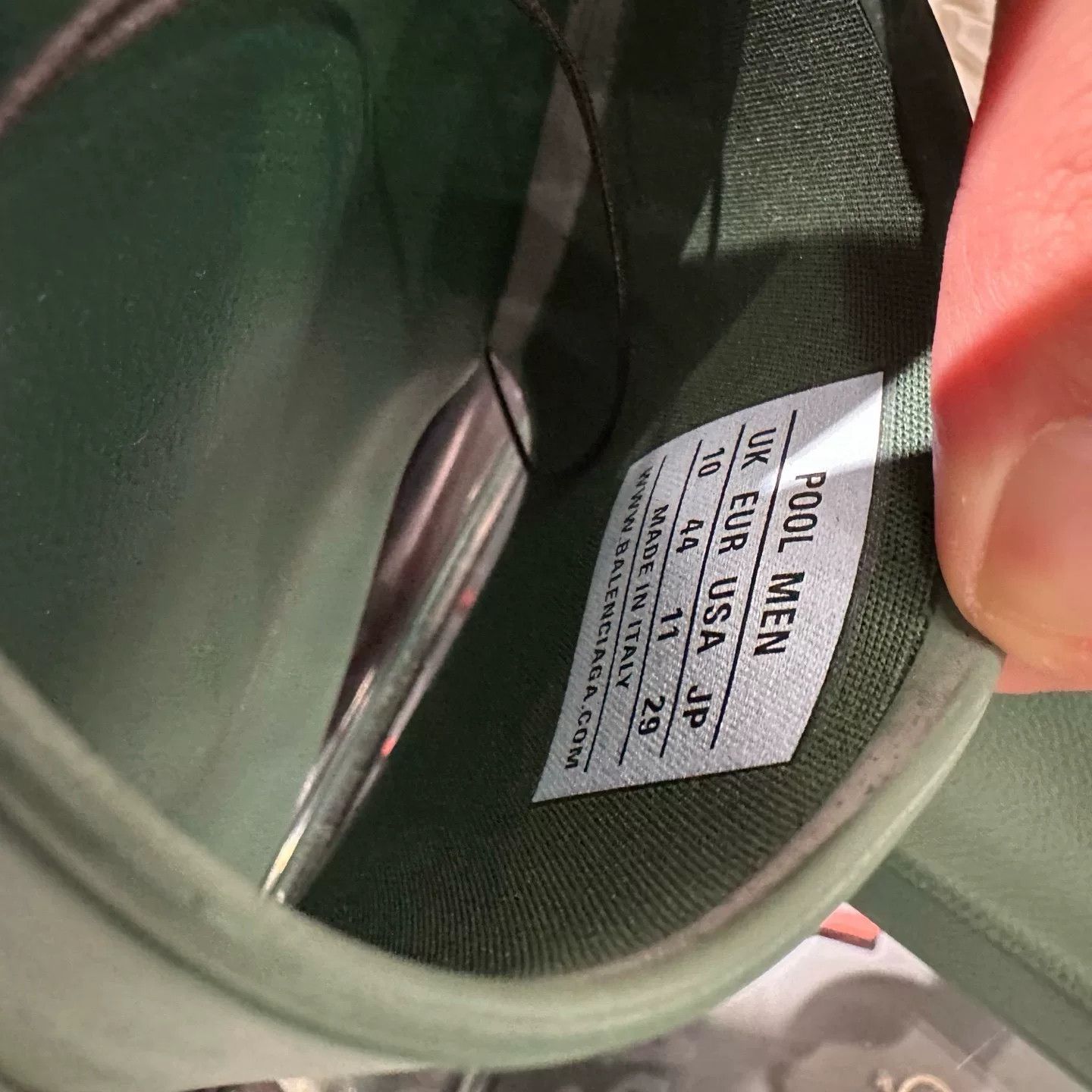 Balenciaga Balenciaga Paris Green Slides US 11 Size US 11 / EU 44 - 6 Thumbnail