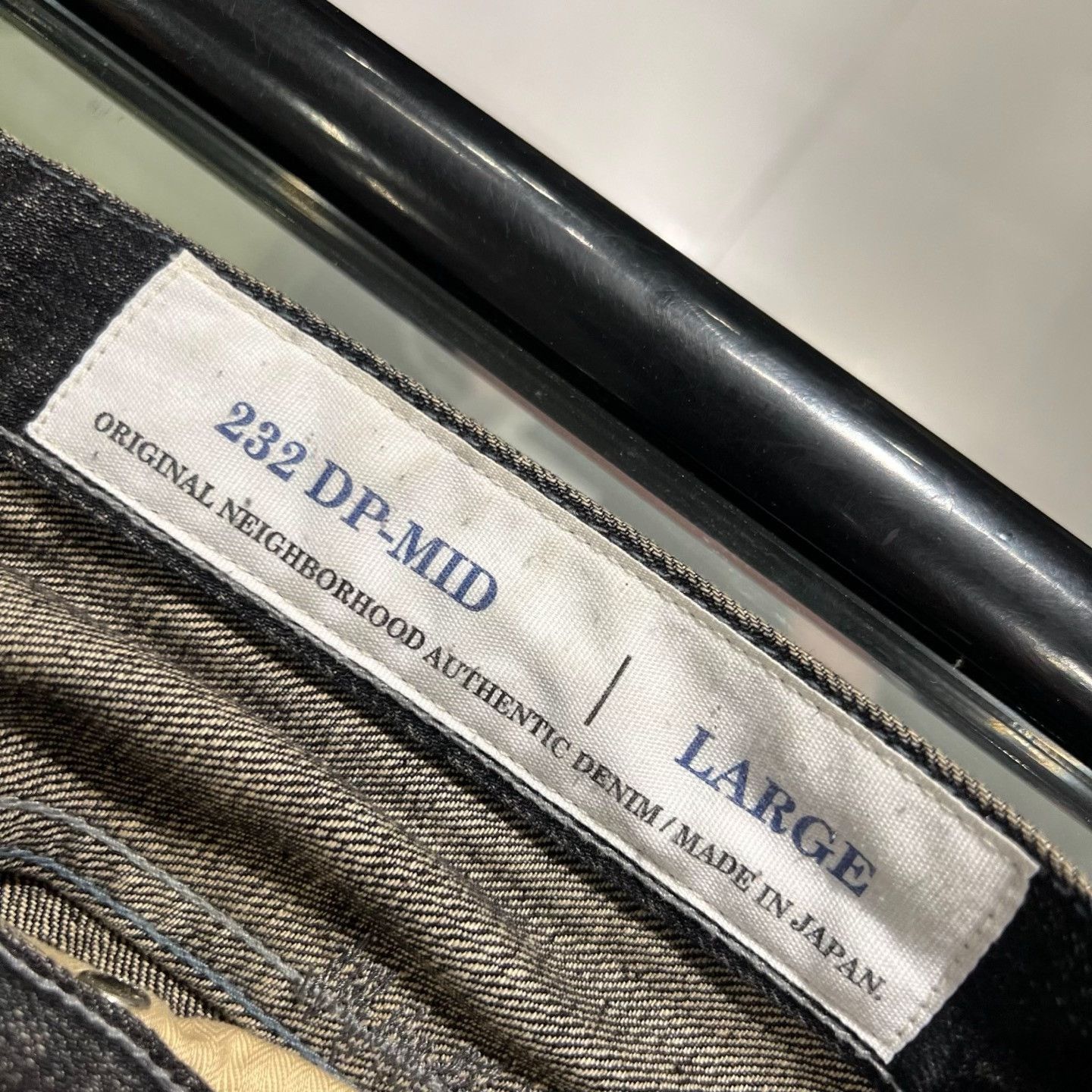 Neighborhood Neighborhood 232 DP-MID Distressed Denim Jeans Size L Size US 34 / EU 50 - 4 Thumbnail