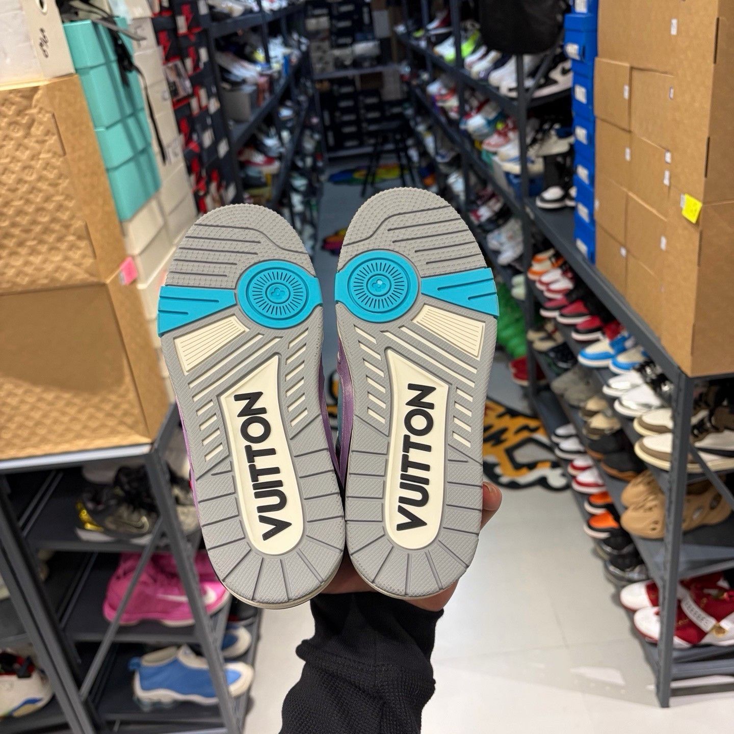 Louis Vuitton Louis Vuitton Trainer Macaron Low-Top Sneakers Size 36.5 Size US 6.5 / IT 36.5 - 5 Thumbnail