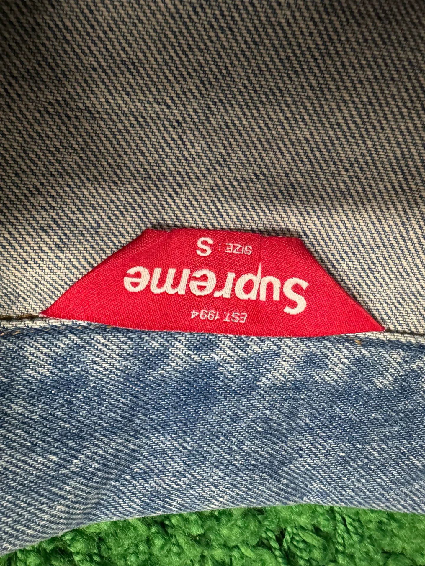 Supreme Supreme NYC Skyline Denim Jacket Size S Size US S / EU 44-46 / 1 - 4 Thumbnail