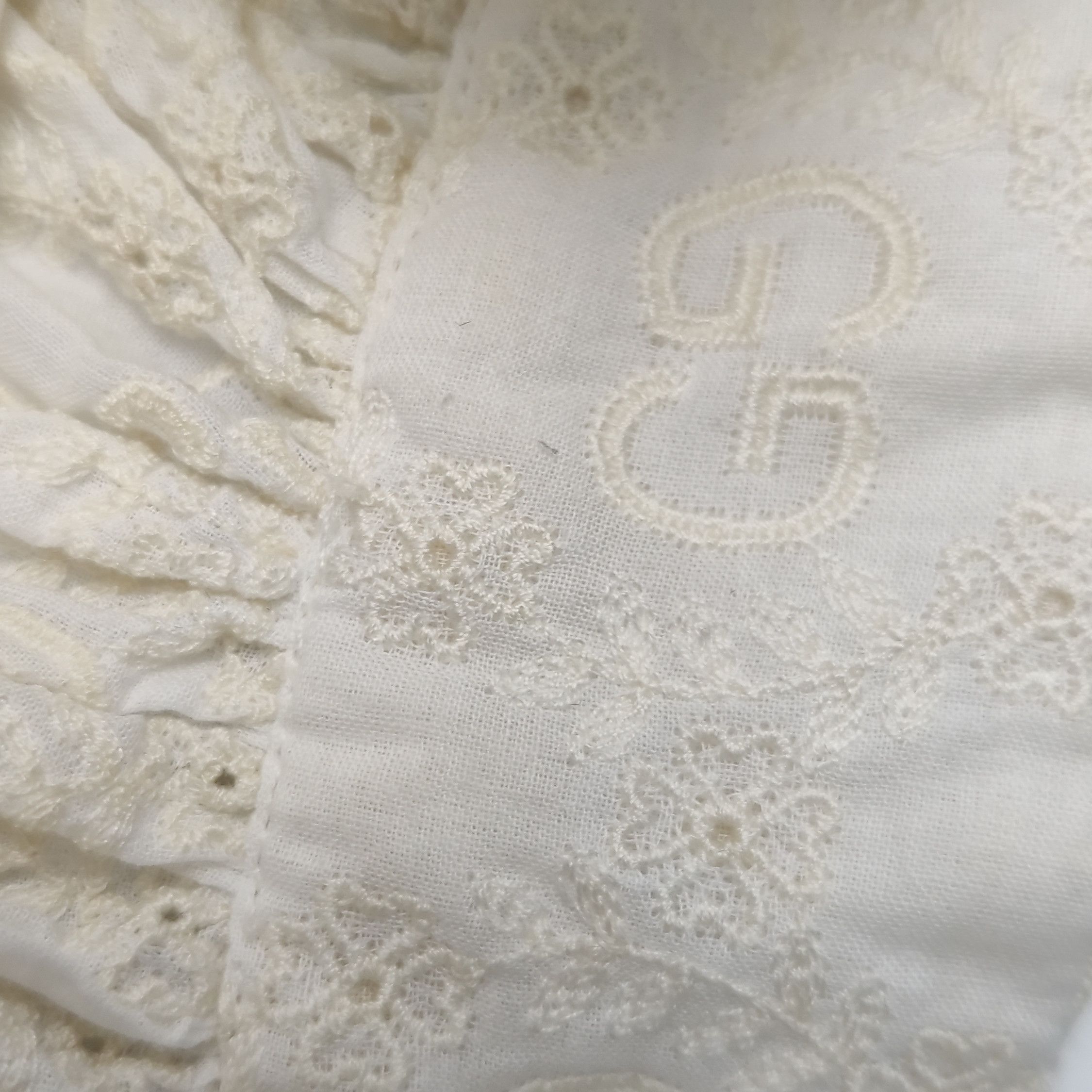 Gucci Gucci White GG Monogram Blouse Size 38 Size XS / US 0-2 / IT 36-38 - 8 Thumbnail