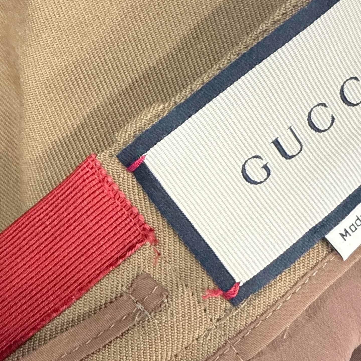 Gucci Gucci Rabbit Patch Wool Pants Size 36 Size 25" / US 0 / IT 36 - 11 Thumbnail