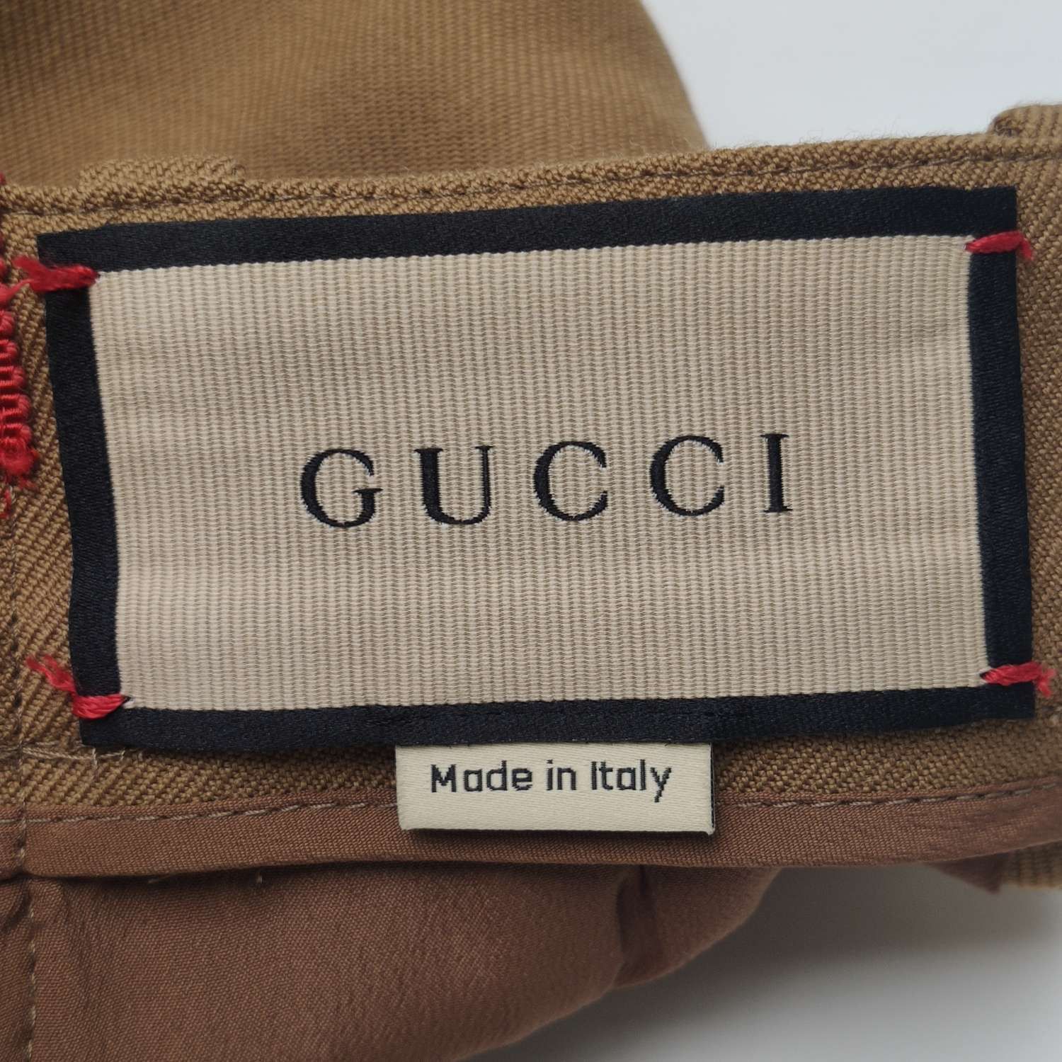 Gucci Gucci Rabbit Patch Wool Pants Size 36 Size 25" / US 0 / IT 36 - 6 Thumbnail