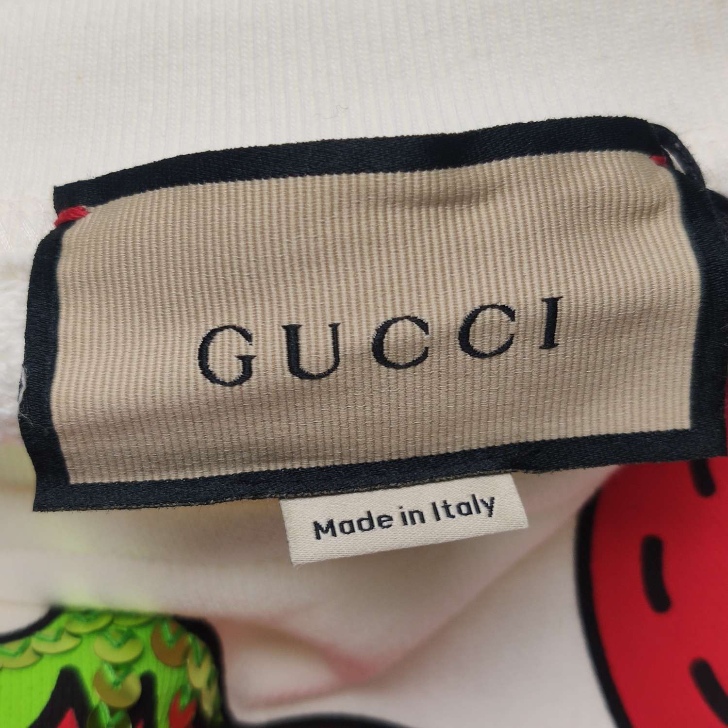 Gucci Gucci Strawberry Logo Print Sweatshirt Size XS Size US XS / EU 42 / 0 - 5 Thumbnail