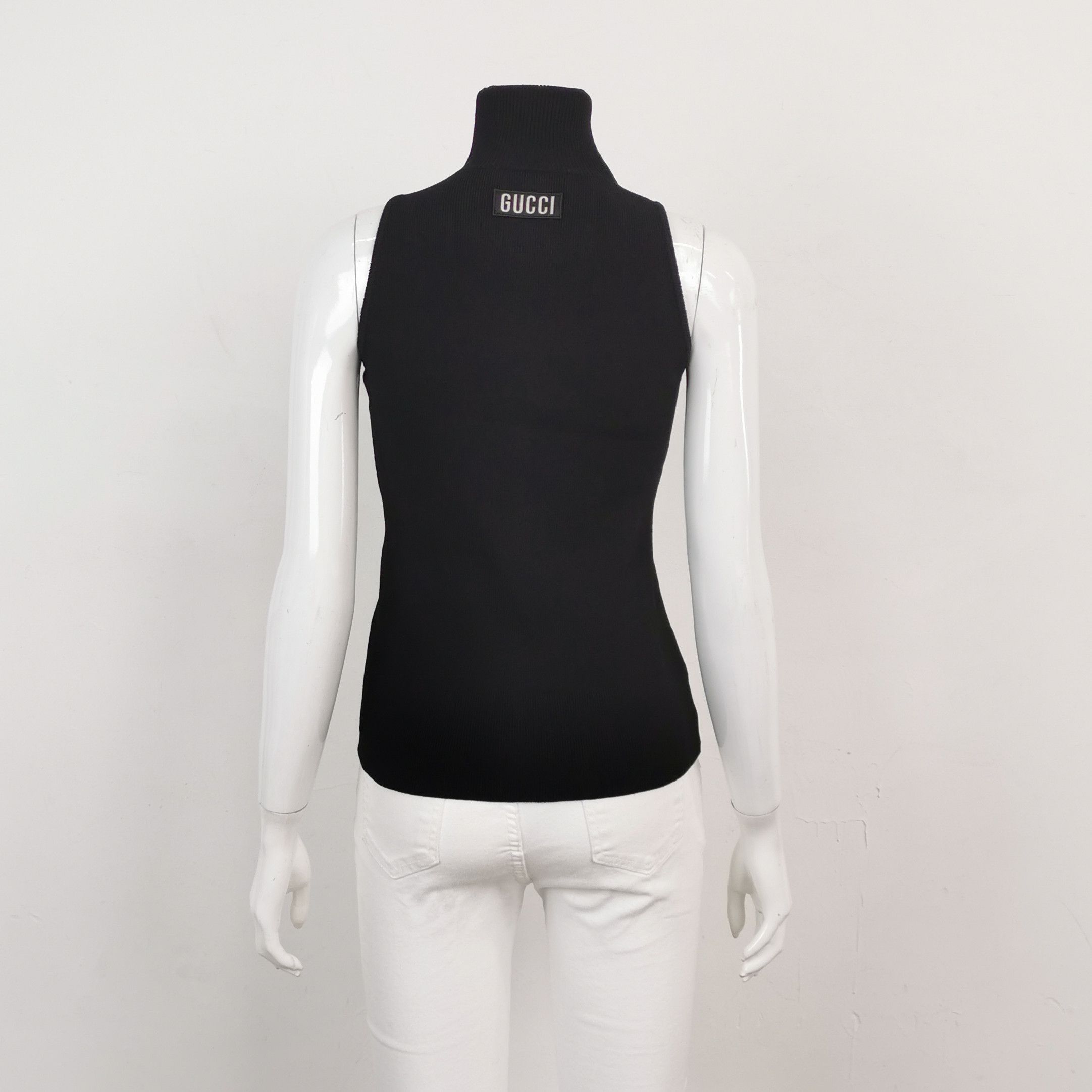 Gucci Gucci High Neck Tank Top Size XS Size XS / US 0-2 / IT 36-38 - 2 Thumbnail