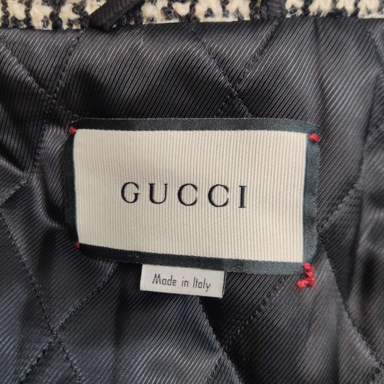 Gucci Gucci Double G Tweed Coat Size 40 Size S / US 4 / IT 40 - 4 Thumbnail