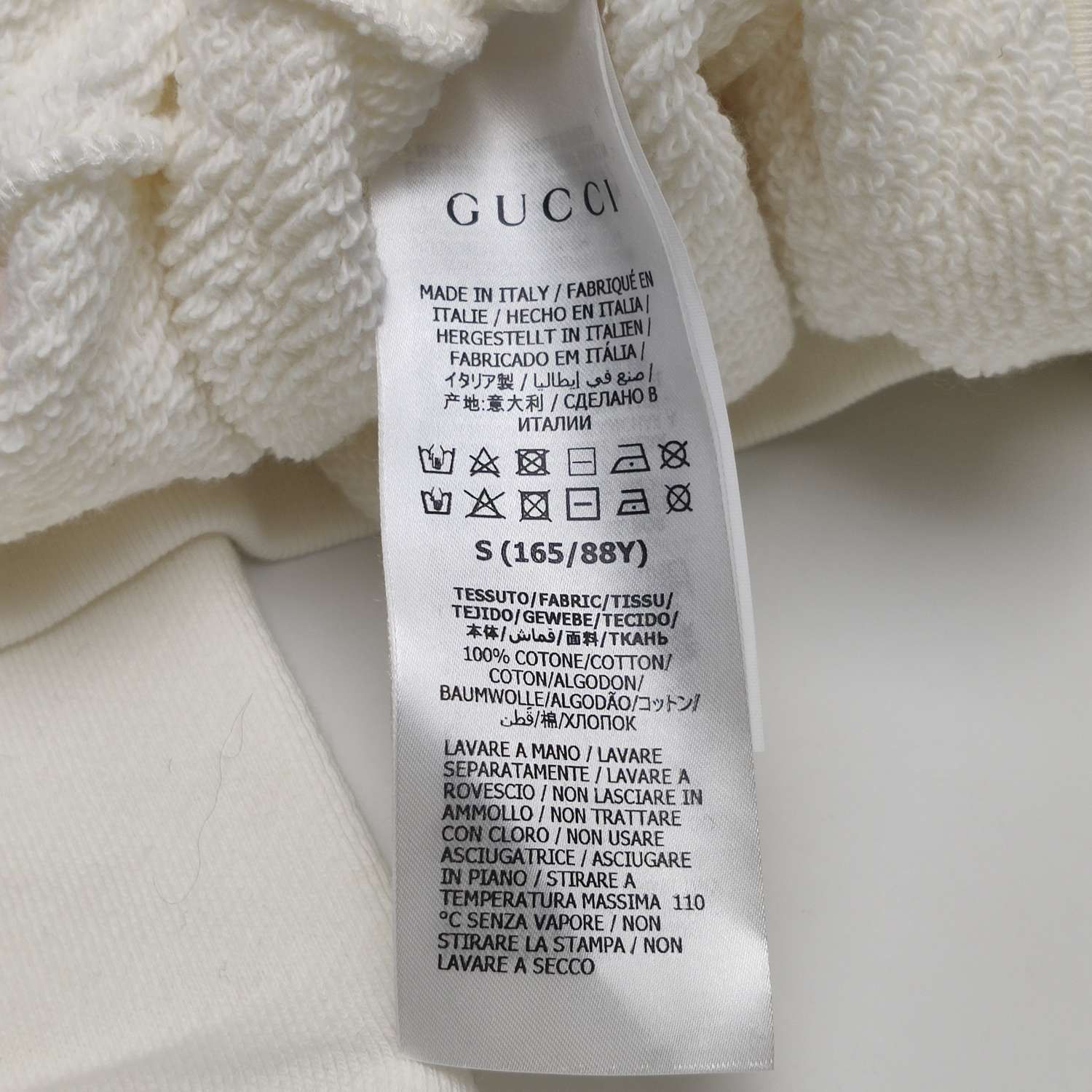 Gucci Gucci Star Print Sweatshirt Size S Size US S / EU 44-46 / 1 - 8 Thumbnail