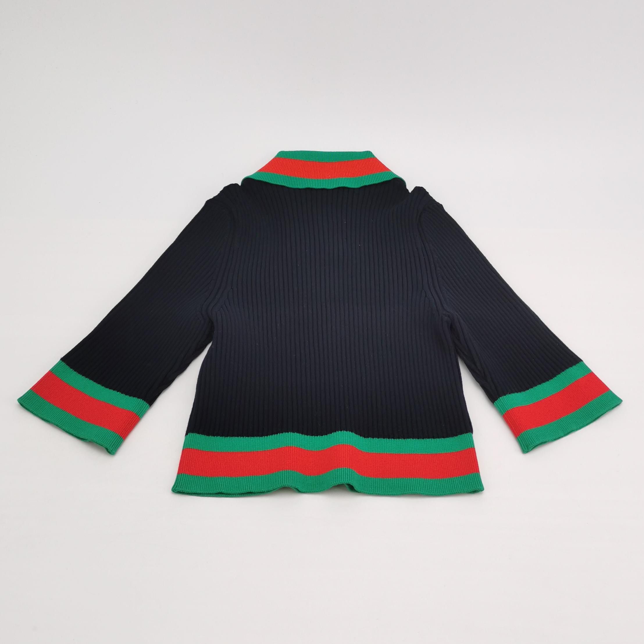 Gucci Gucci Stripe Ribbed Knit Sweater XS Size XS / US 0-2 / IT 36-38 - 2 Thumbnail