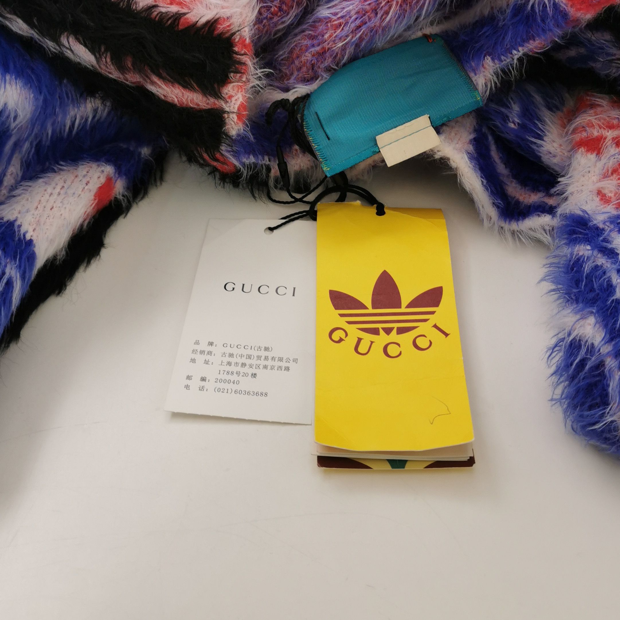 Adidas × Gucci Gucci x Adidas Patterned Belted Coat Size S Size S / US 4 / IT 40 - 4 Thumbnail