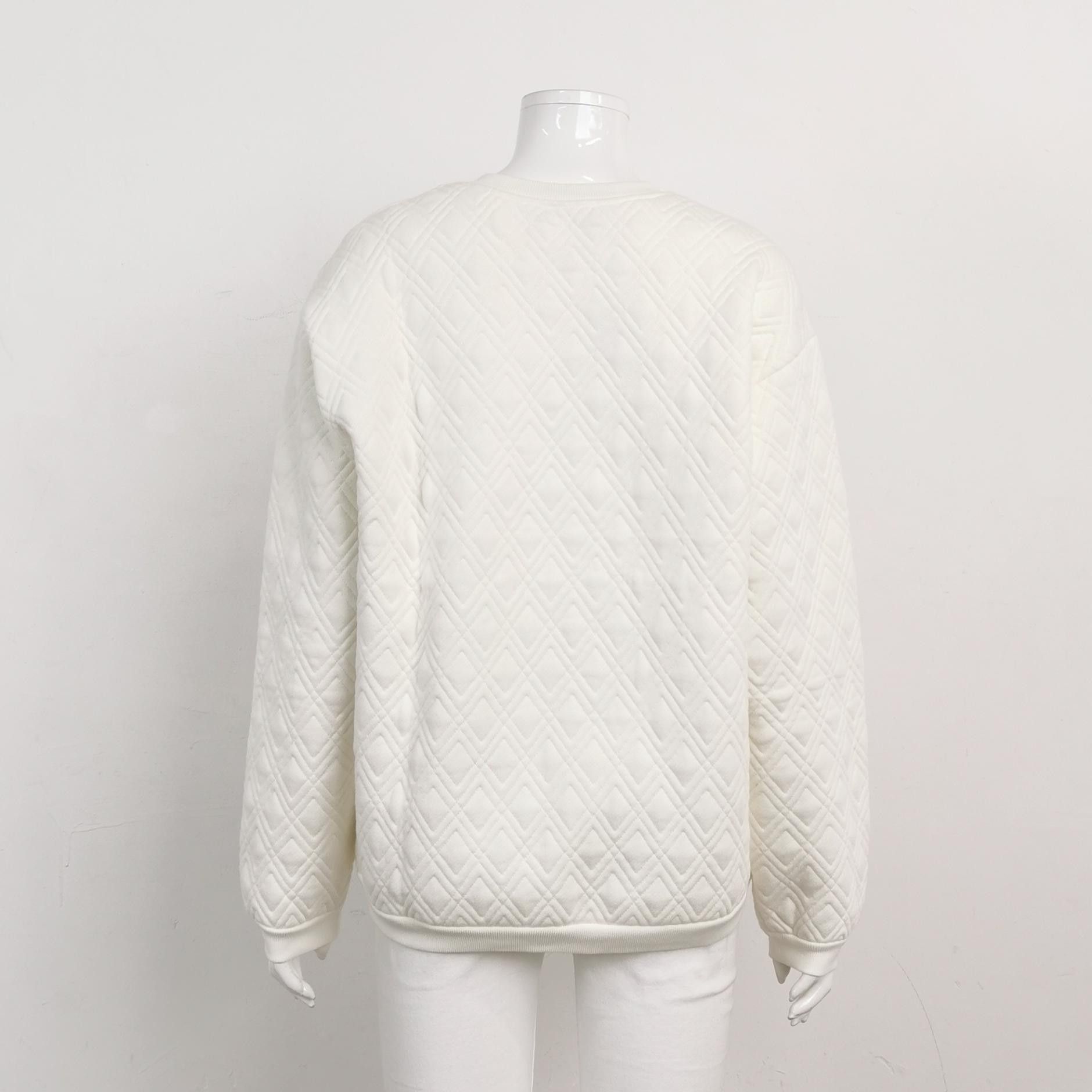 Gucci Gucci Quilted Logo Sweatshirt Size S Size US S / EU 44-46 / 1 - 2 Thumbnail