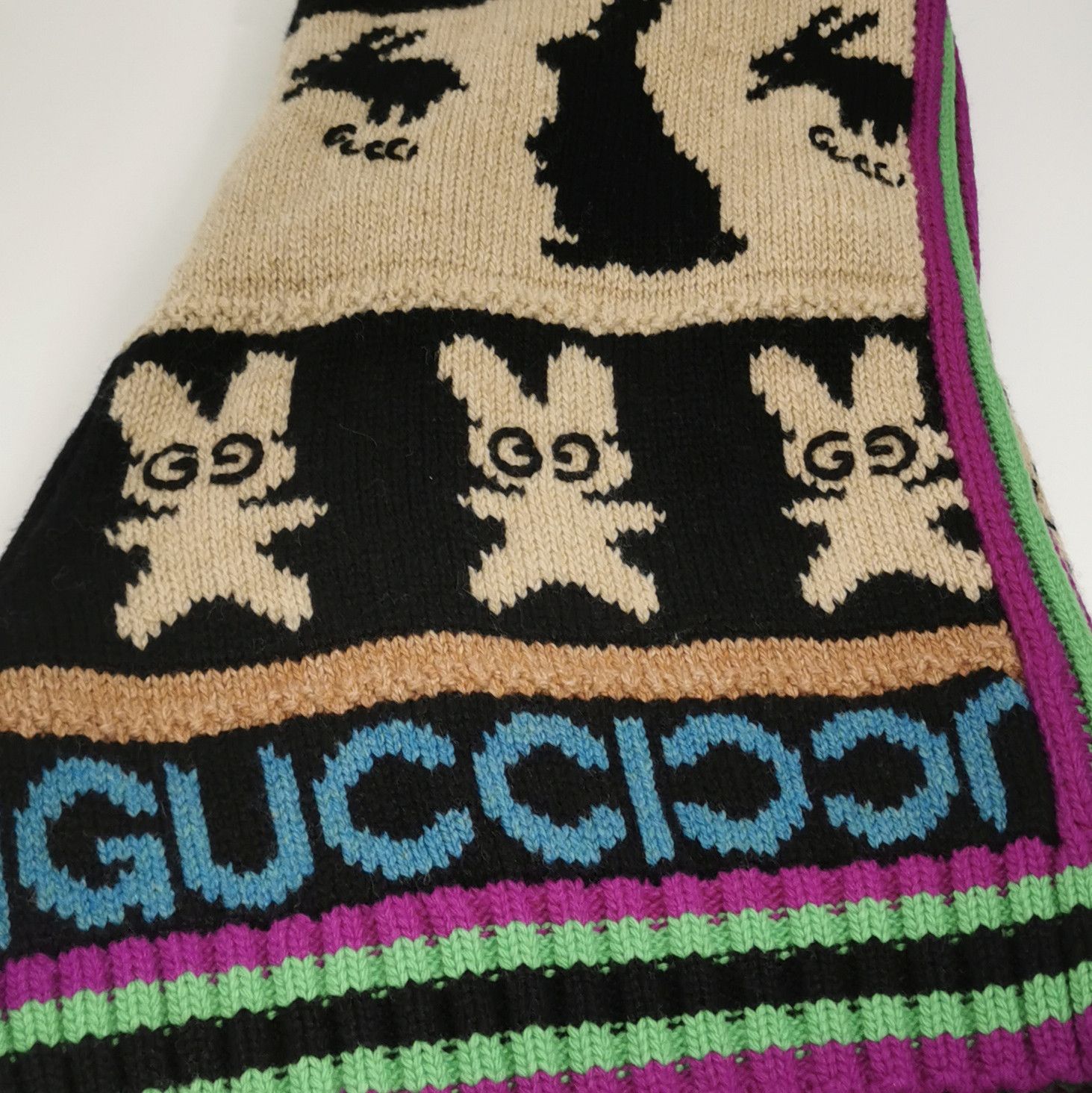 Gucci Gucci Rabbit Pattern Knit Shorts Size XXS Size US 26 / EU 42 - 3 Thumbnail