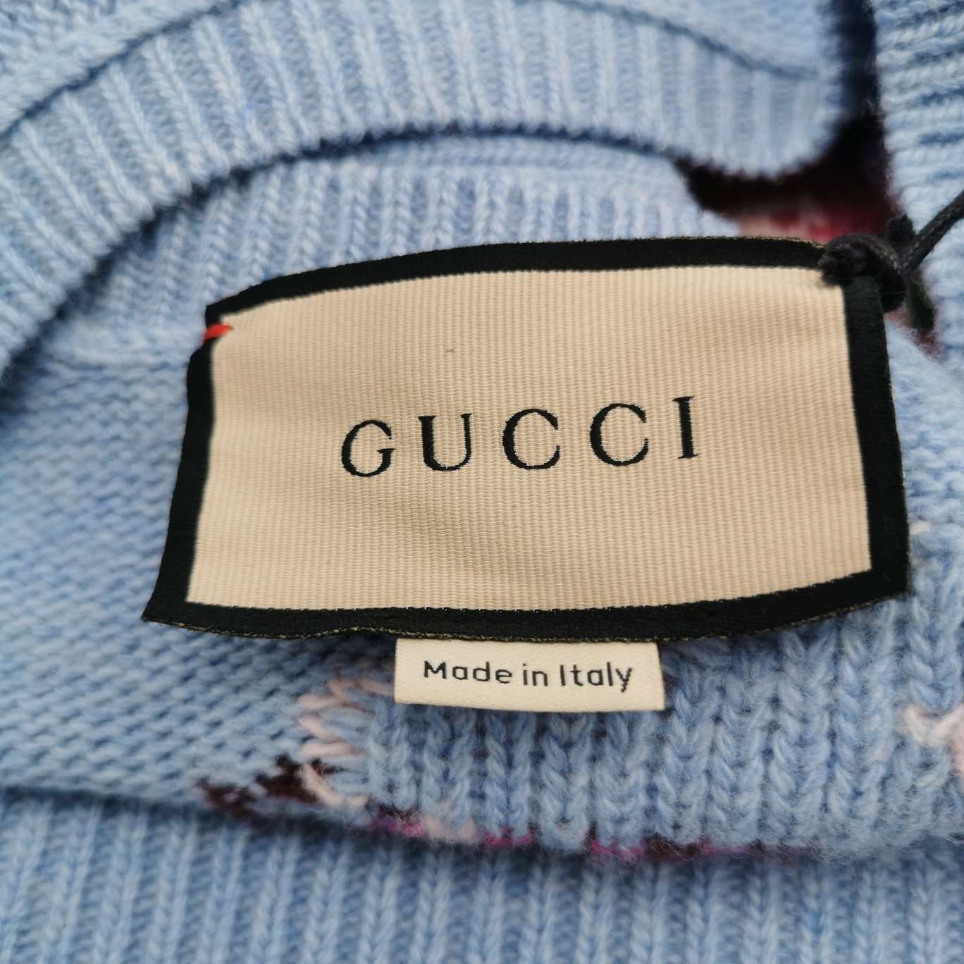 Gucci Gucci Floral Pattern Wool Sweater Size XL Size US XL / EU 56 / 4 - 5 Thumbnail