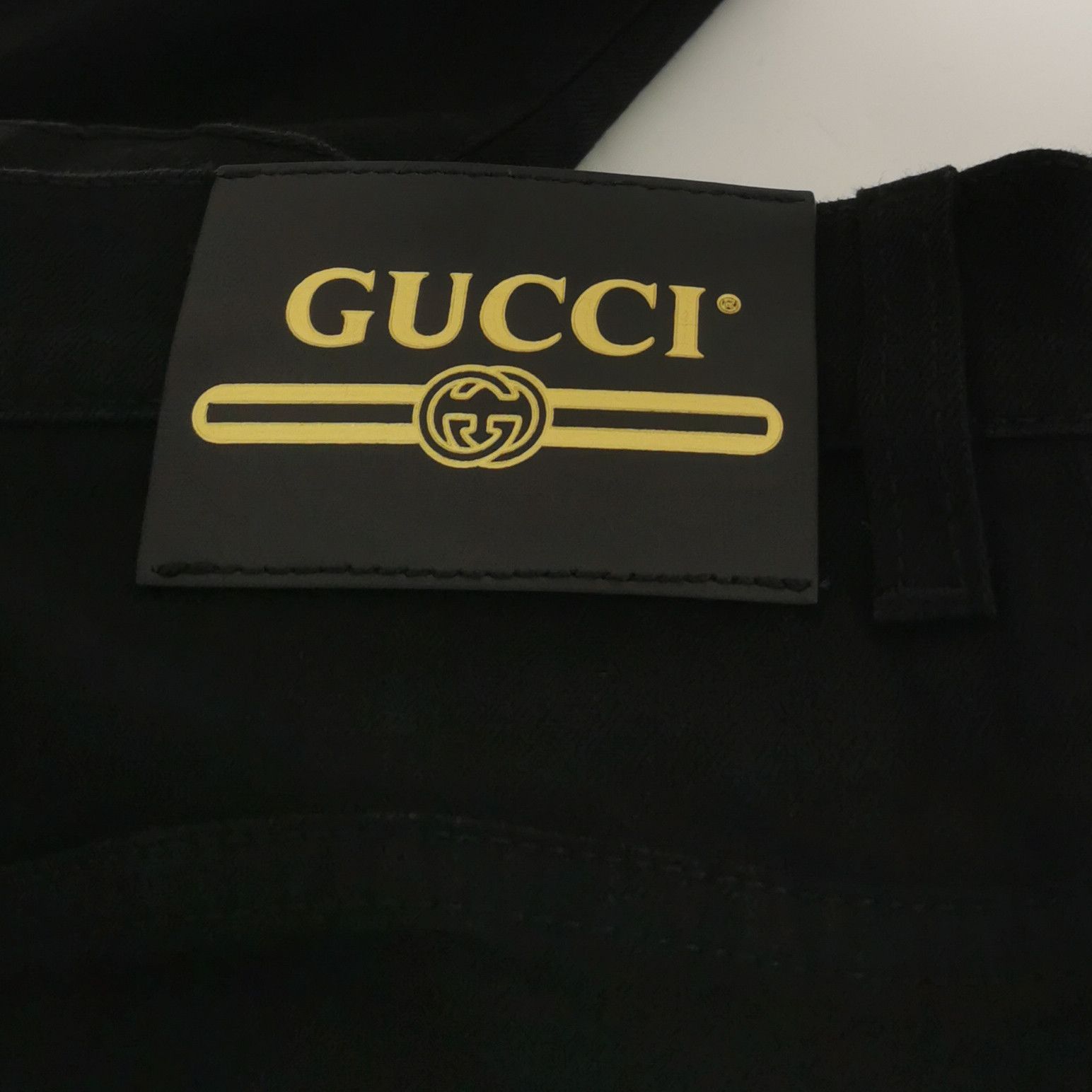 Gucci Gucci Black Denim Jeans Size 30 Size US 30 / EU 46 - 3 Thumbnail