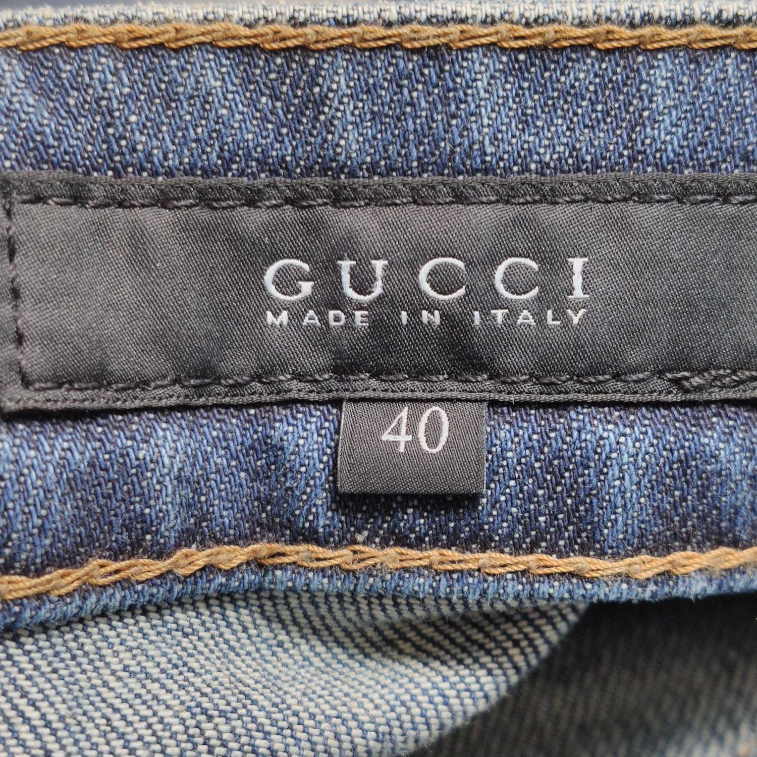 Gucci Gucci Embroidered Denim Jeans Size 40 Size 27" / US 4 / IT 40 - 6 Thumbnail