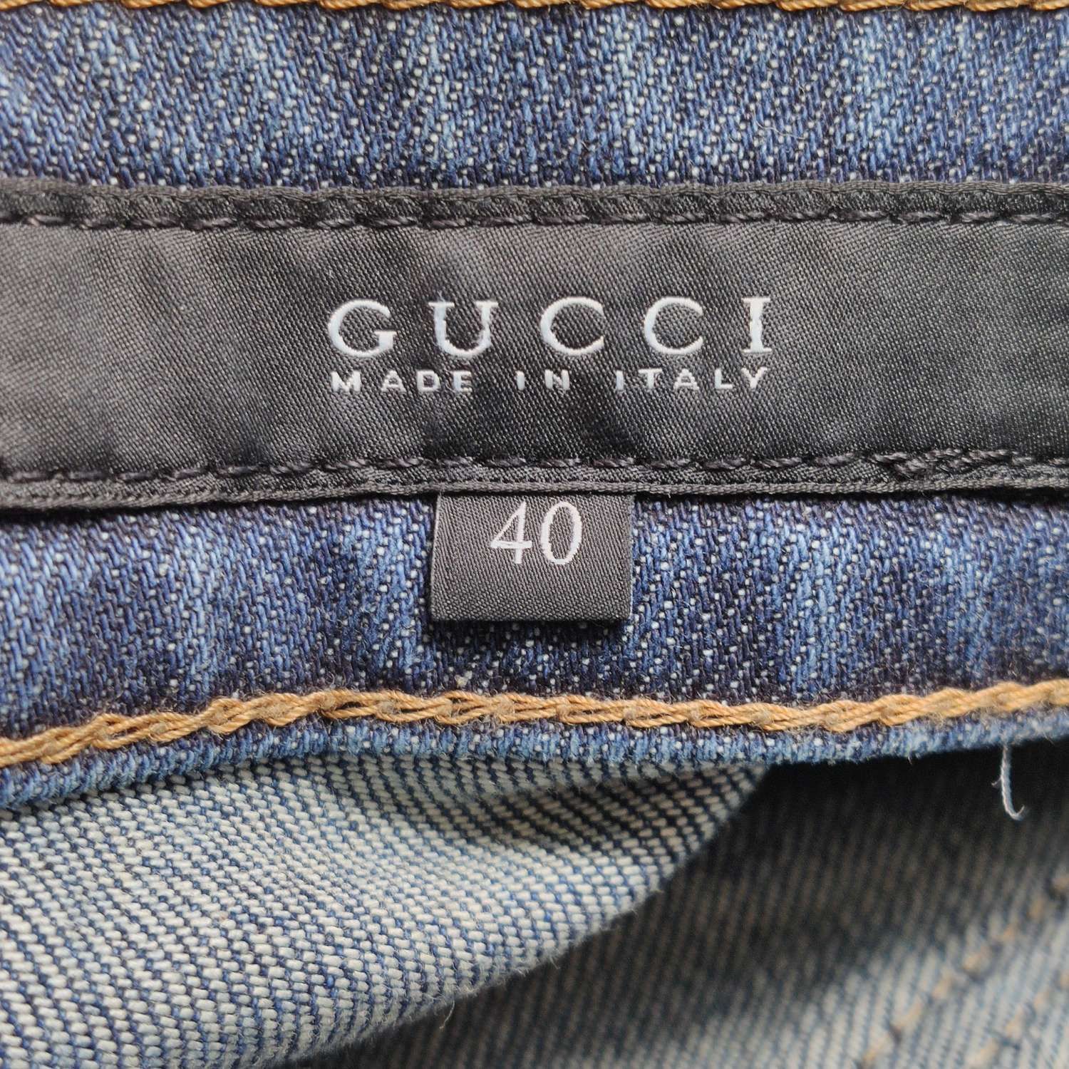 Gucci Gucci Embroidered Denim Jeans Size 40 Size 27" / US 4 / IT 40 - 7 Thumbnail