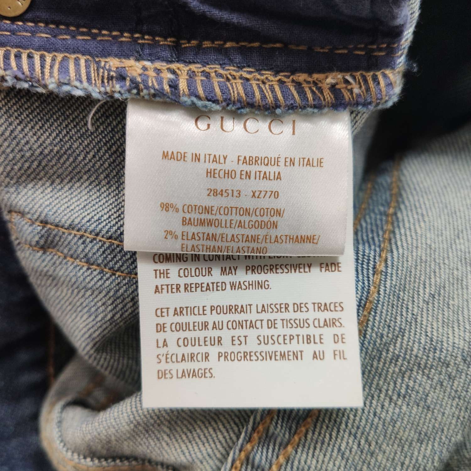 Gucci Gucci Embroidered Denim Jeans Size 40 Size 27" / US 4 / IT 40 - 8 Thumbnail