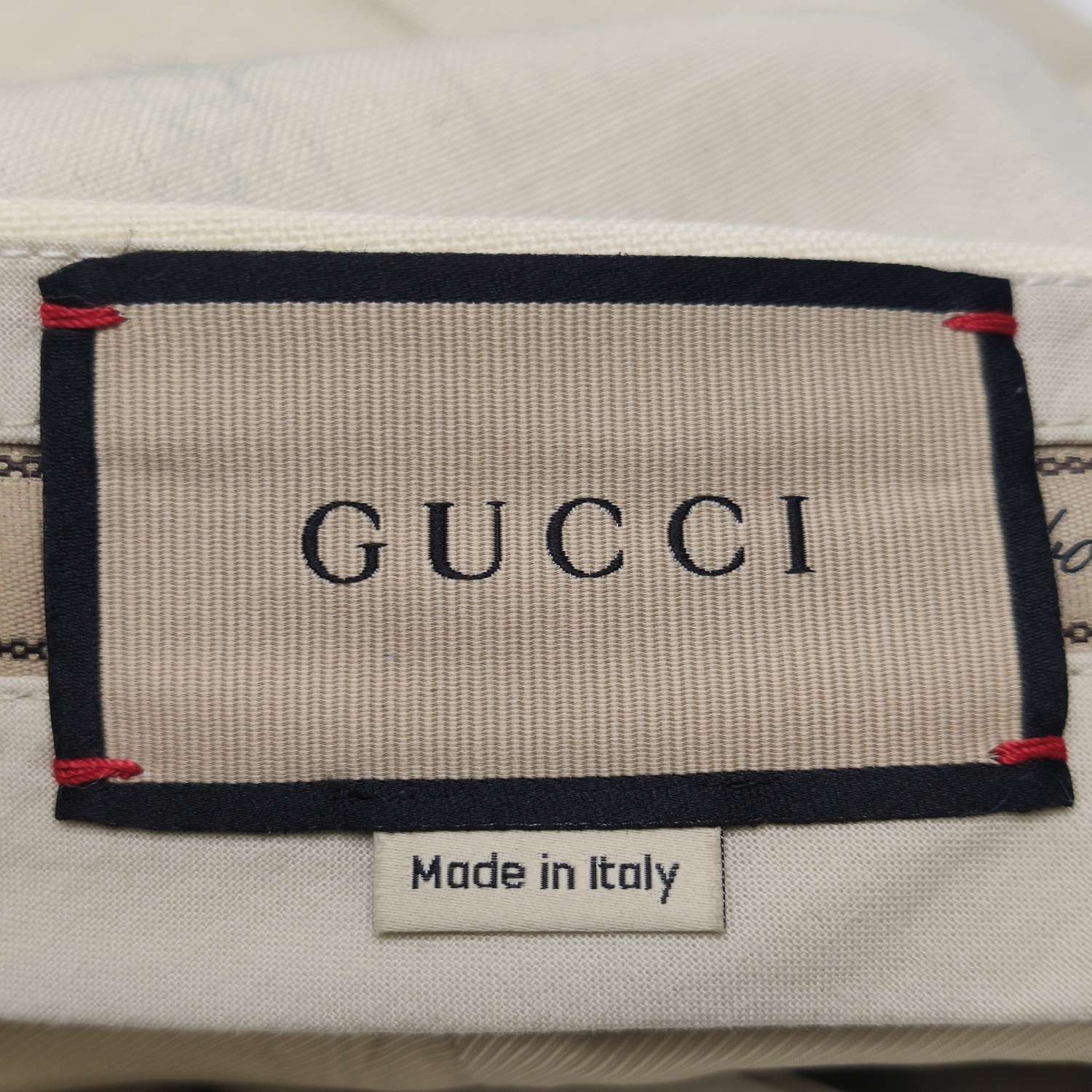 Gucci Gucci Contrast Cuff Wool Pants Size 40 Size 27" / US 4 / IT 40 - 5 Thumbnail