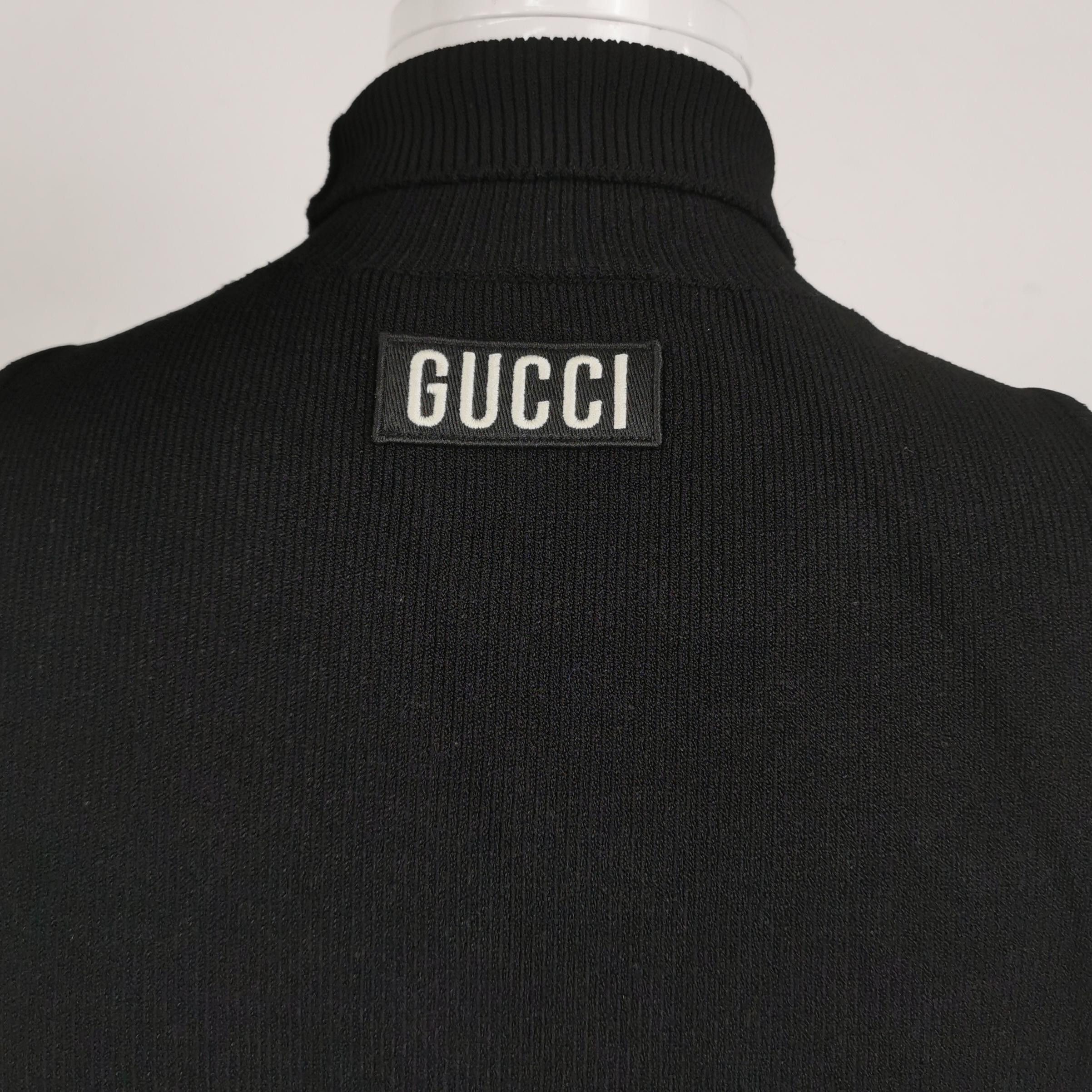 Gucci Gucci Logo Turtleneck Tank Top Size S Size S / US 4 / IT 40 - 3 Thumbnail