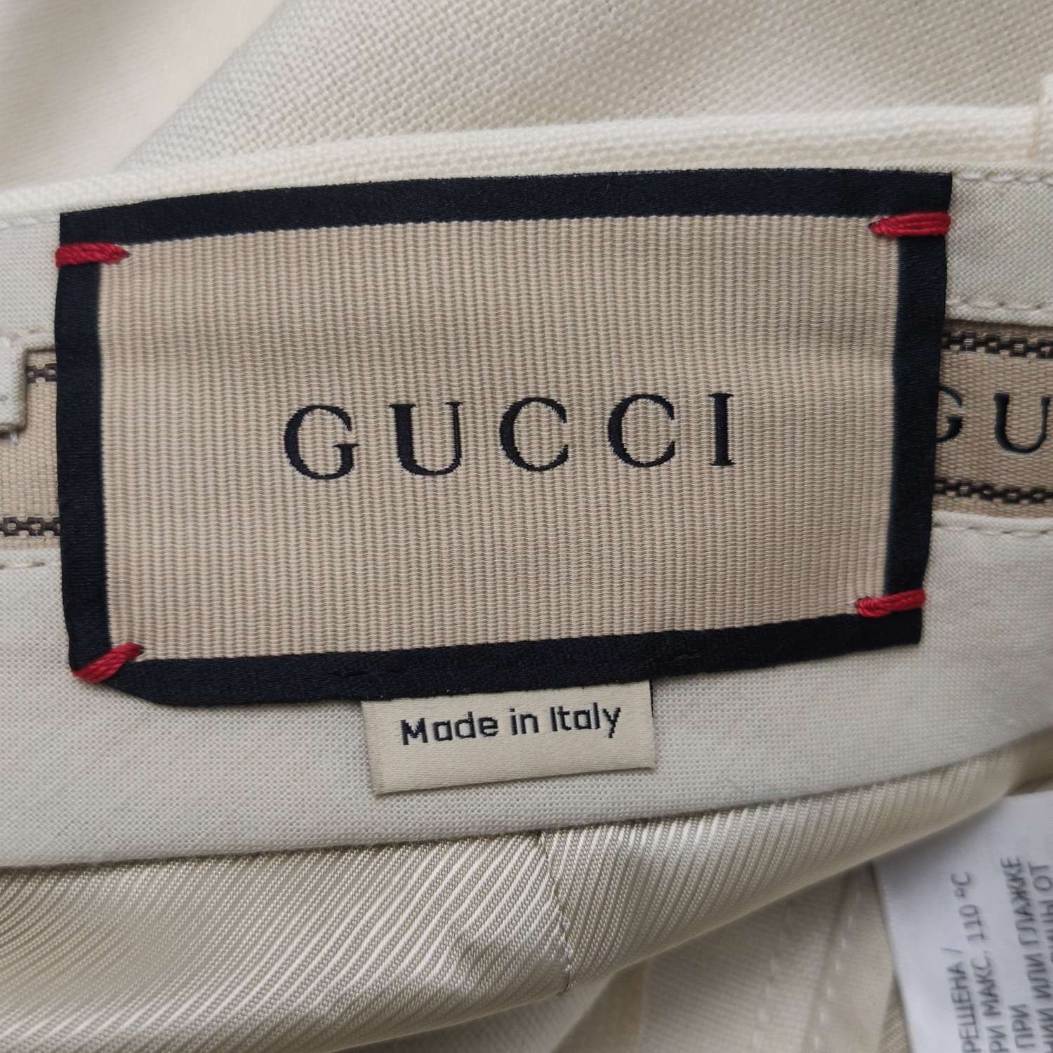 Gucci Gucci Wool Mohair Contrast Cuff Pants IT 36 Size 25" / US 0 / IT 36 - 5 Thumbnail