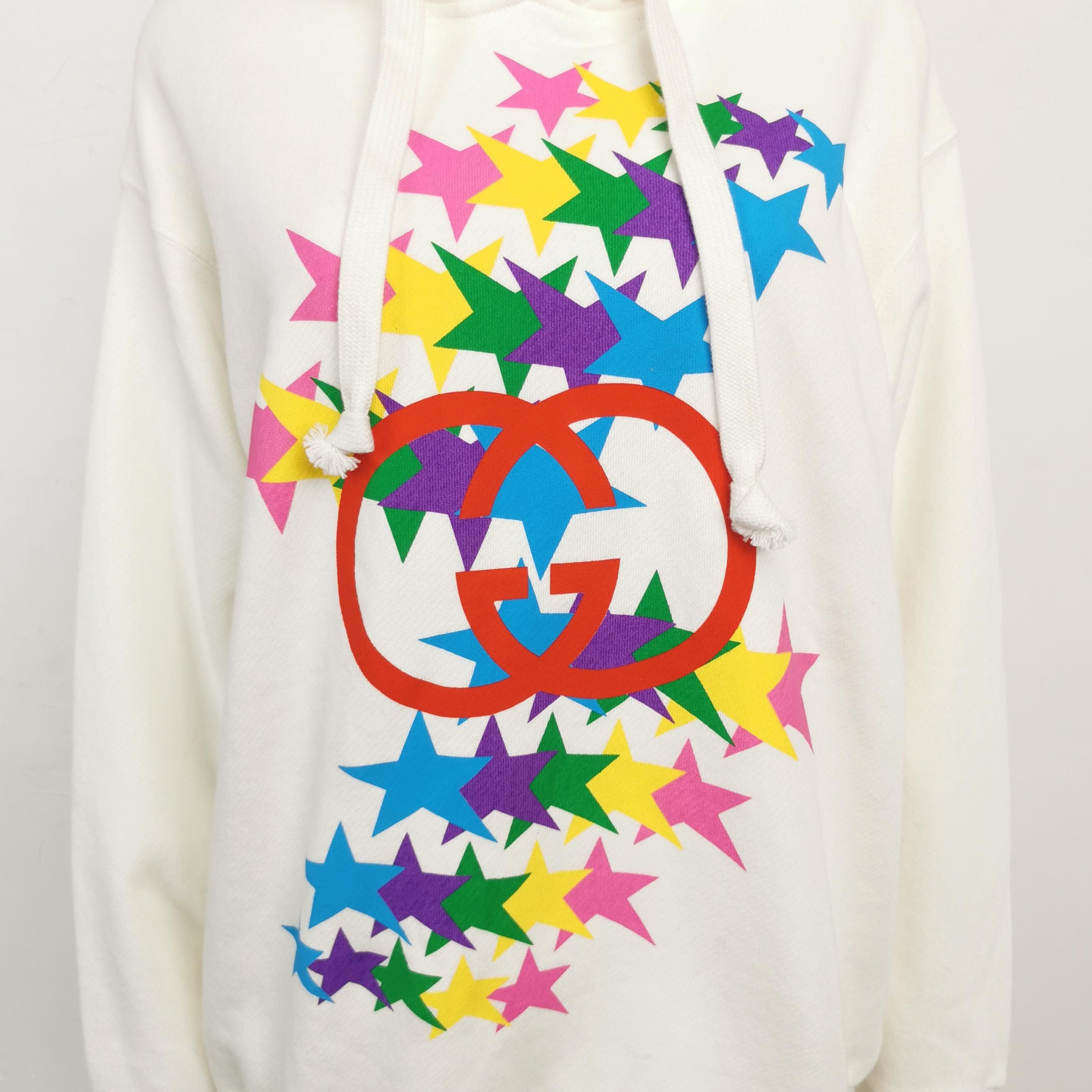 Gucci Gucci Star Logo Hoodie Size S Size S / US 4 / IT 40 - 3 Thumbnail